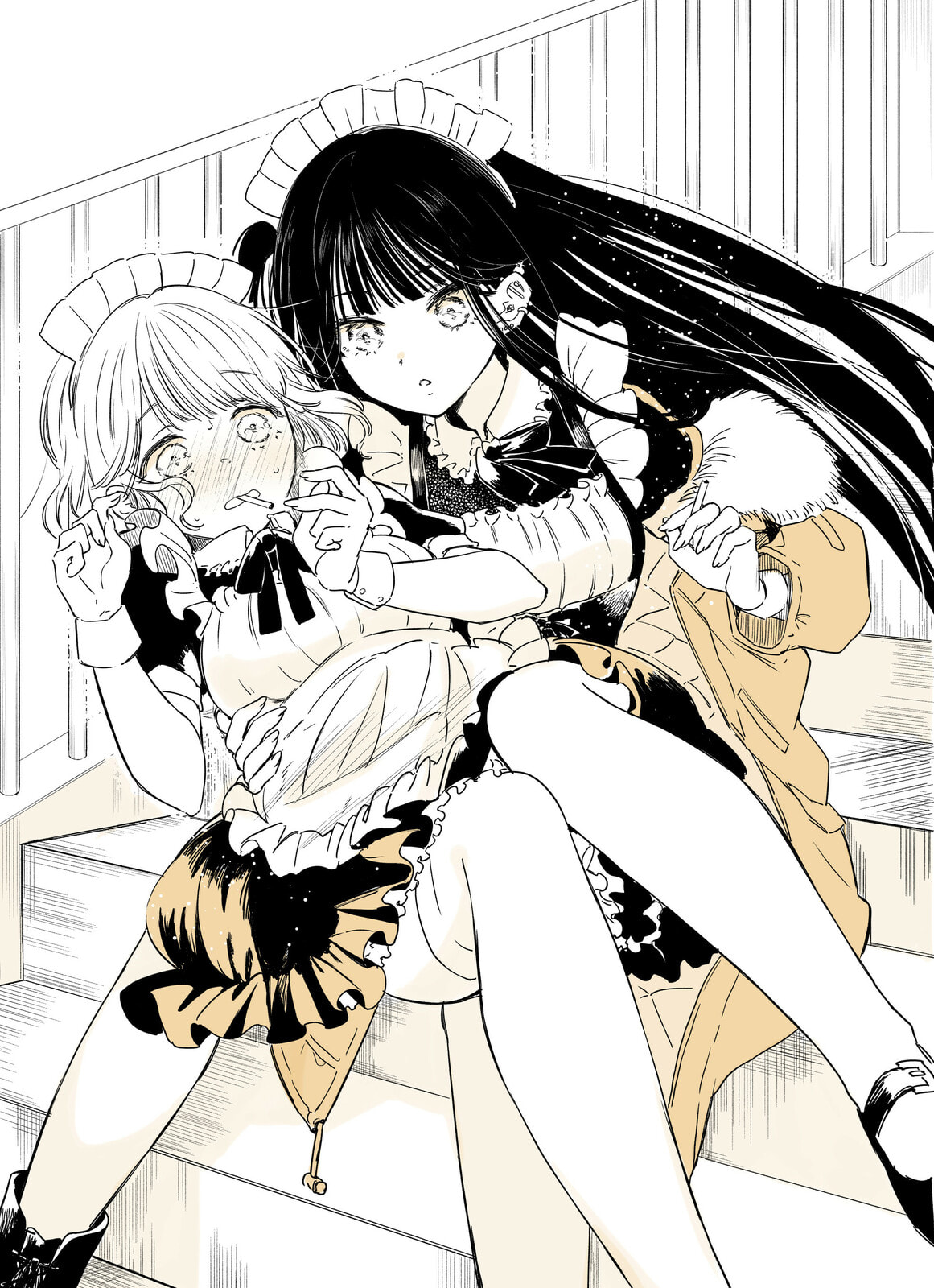 Akogare no Maid-san wa Tabaco ga Niau Chapter 3 page 7 - 