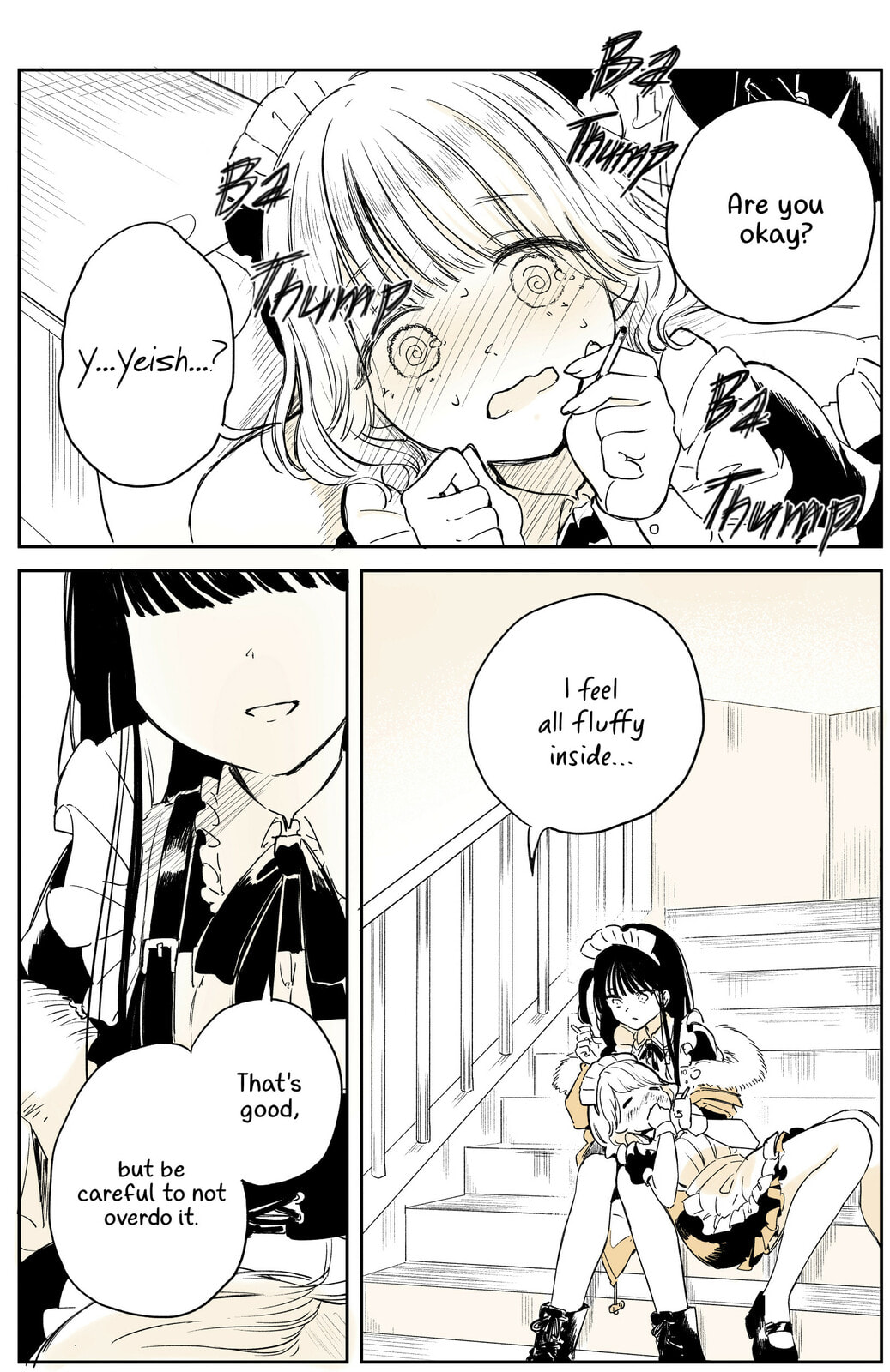 Akogare no Maid-san wa Tabaco ga Niau Chapter 3 page 8 - 