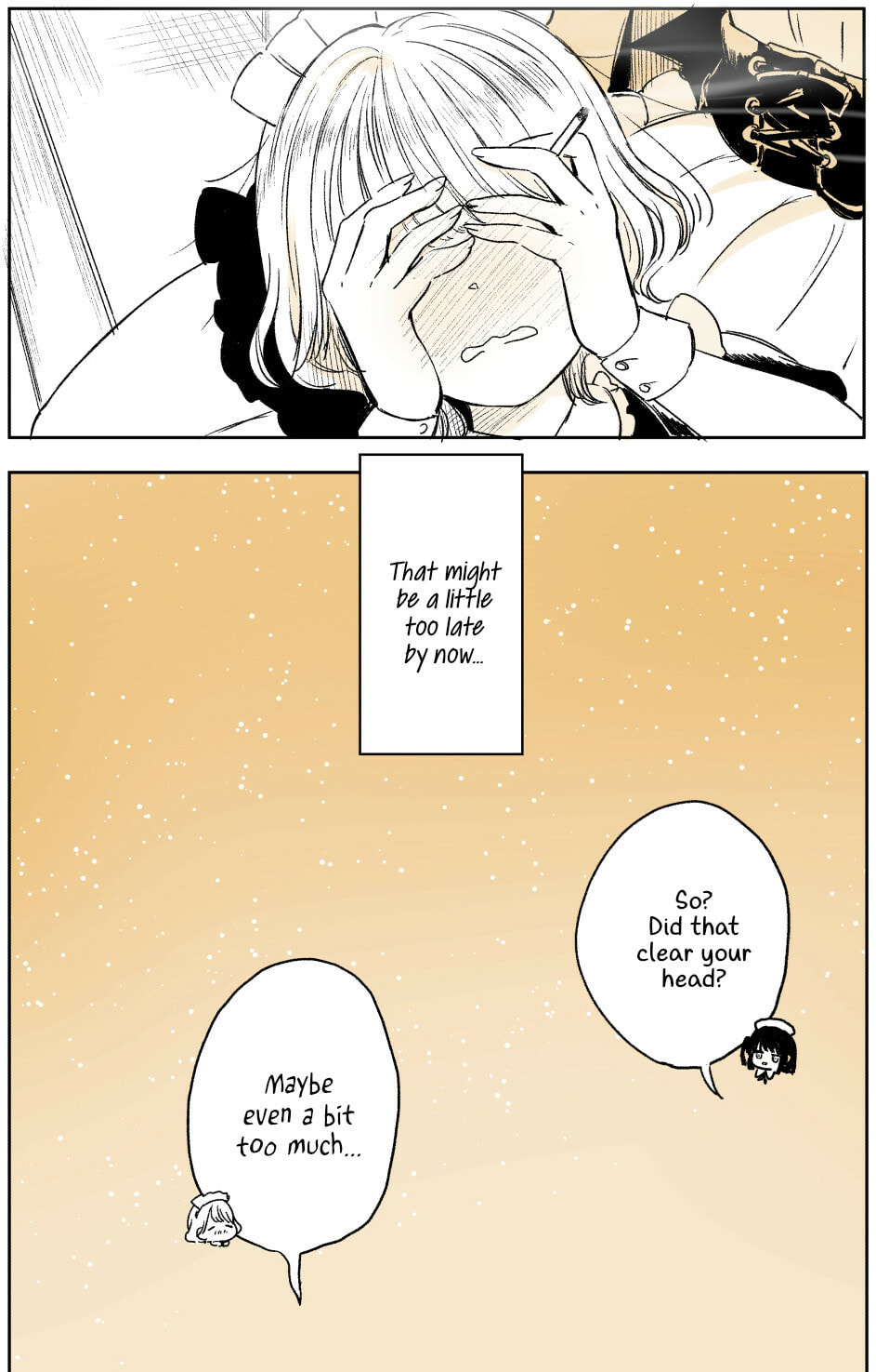 Akogare no Maid-san wa Tabaco ga Niau Chapter 3 page 10 - 
