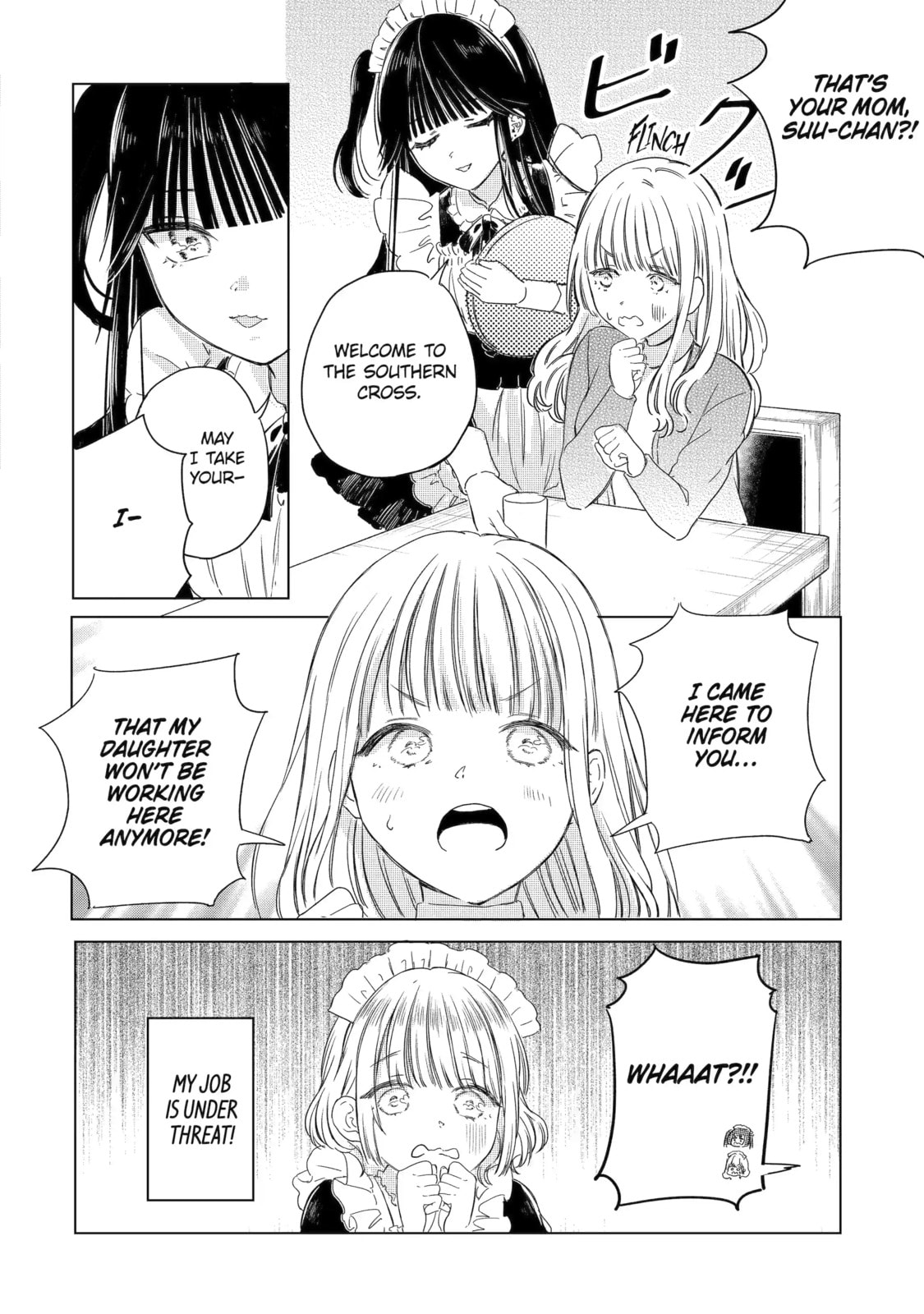Akogare no Maid-san wa Tabaco ga Niau Chapter 4.1 page 2 - 