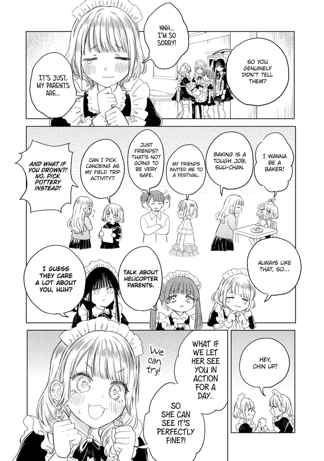 Akogare no Maid-san wa Tabaco ga Niau Chapter 4.1 page 4 - 