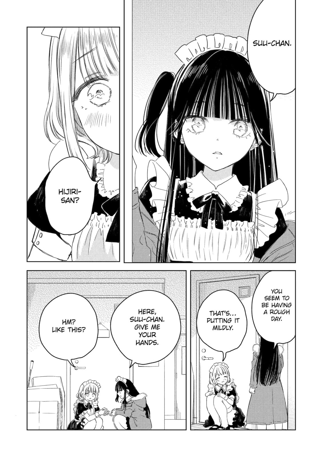 Akogare no Maid-san wa Tabaco ga Niau Chapter 4.1 page 7 - 