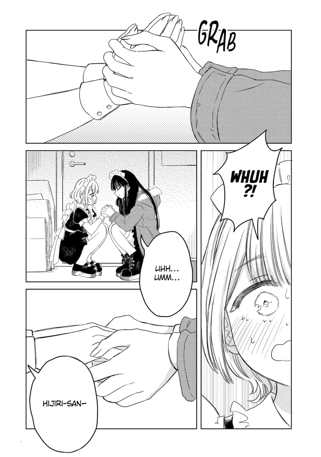 Akogare no Maid-san wa Tabaco ga Niau Chapter 4.1 page 8 - 