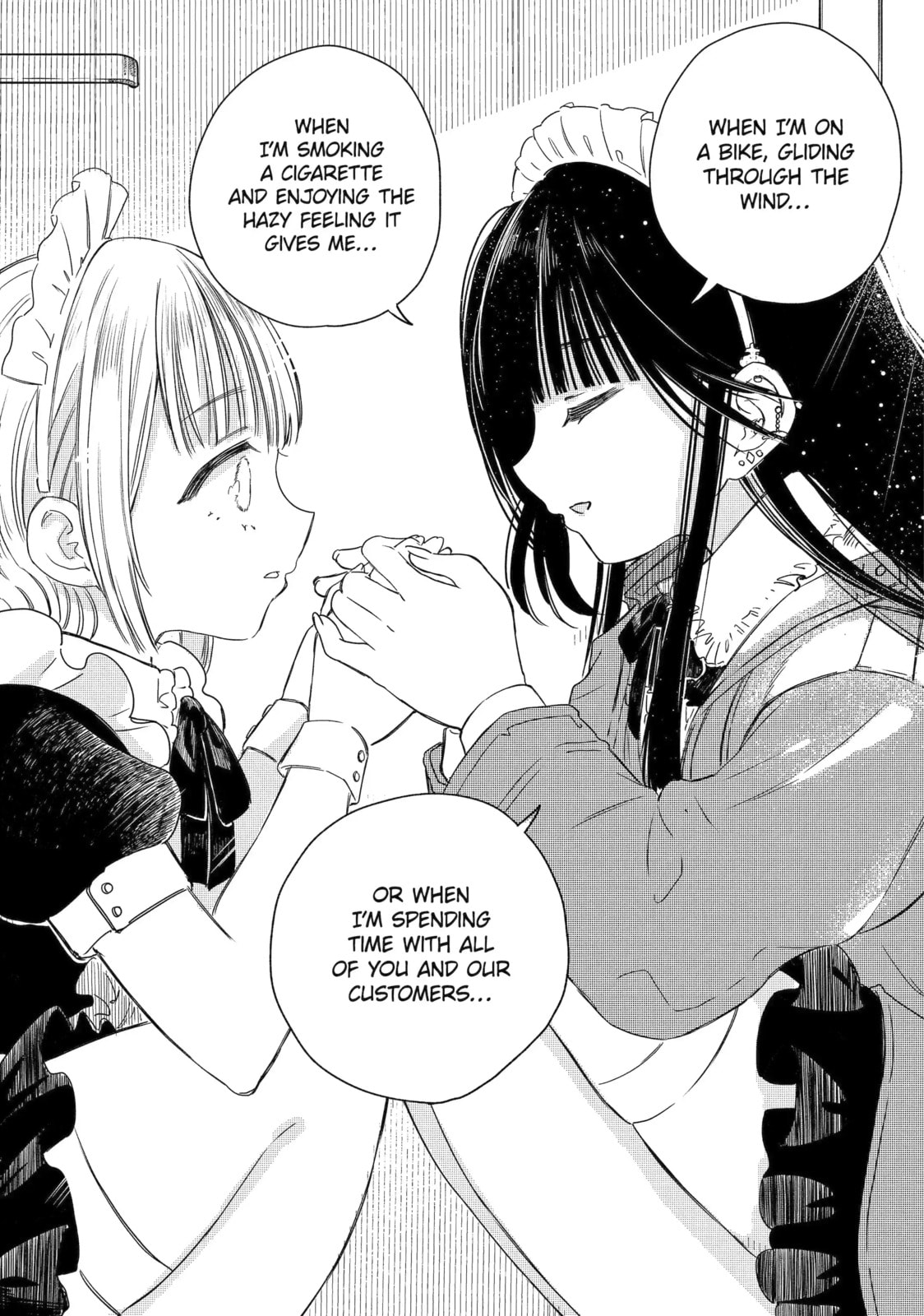 Akogare no Maid-san wa Tabaco ga Niau Chapter 4.2 page 2 - 