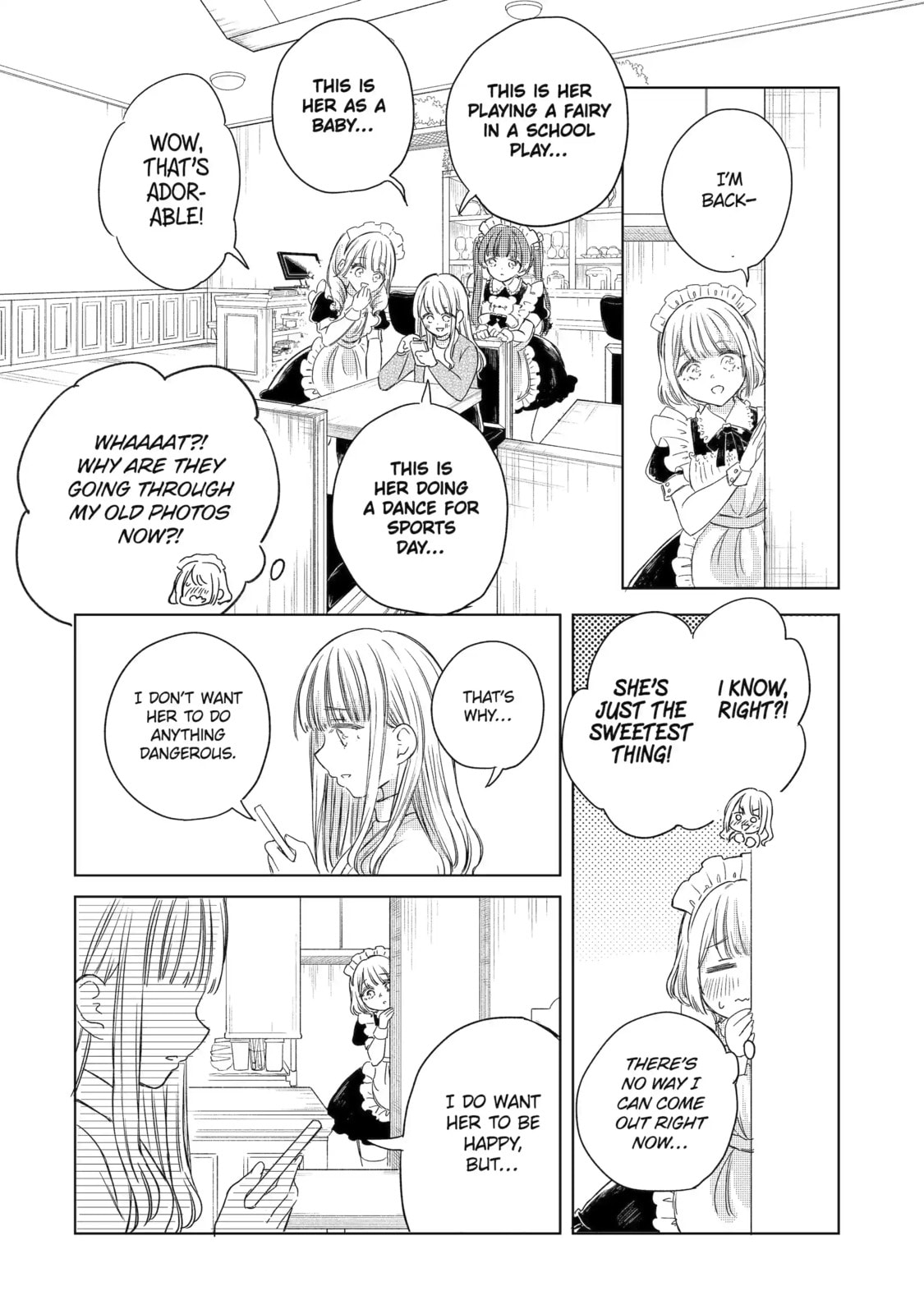 Akogare no Maid-san wa Tabaco ga Niau Chapter 4.2 page 6 - 