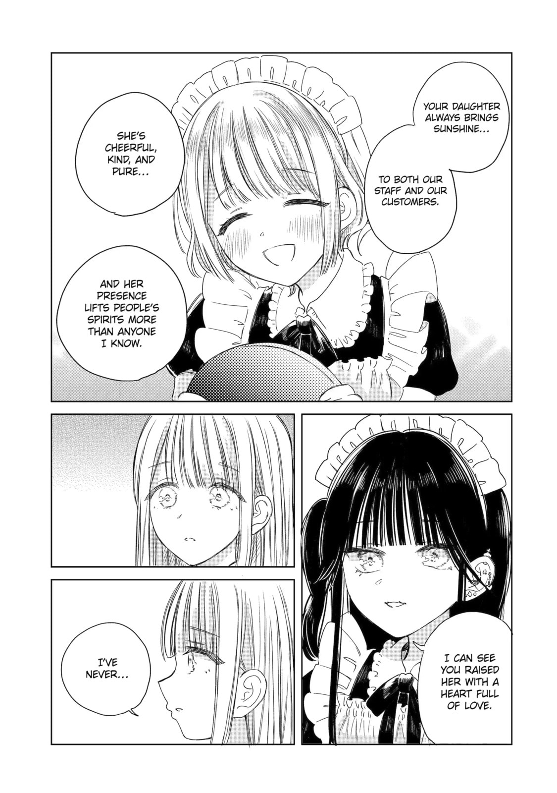 Akogare no Maid-san wa Tabaco ga Niau Chapter 4.2 page 9 - 
