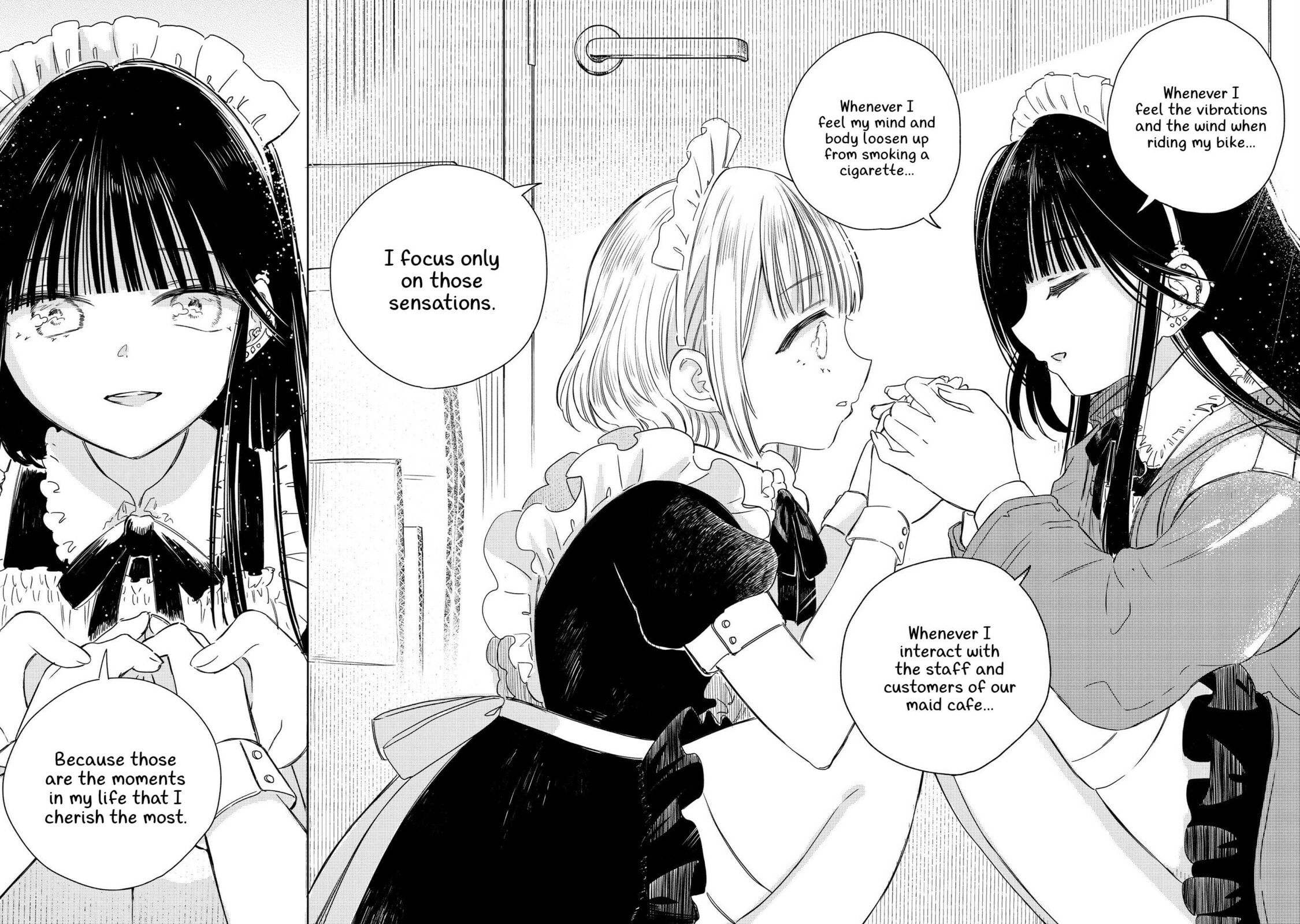 Akogare no Maid-san wa Tabaco ga Niau Chapter 4 page 13 - 
