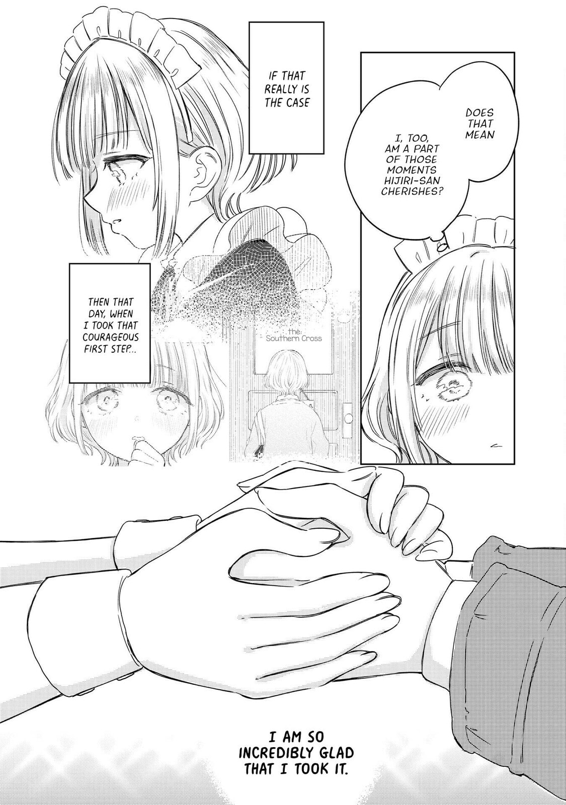 Akogare no Maid-san wa Tabaco ga Niau Chapter 4 page 14 - 