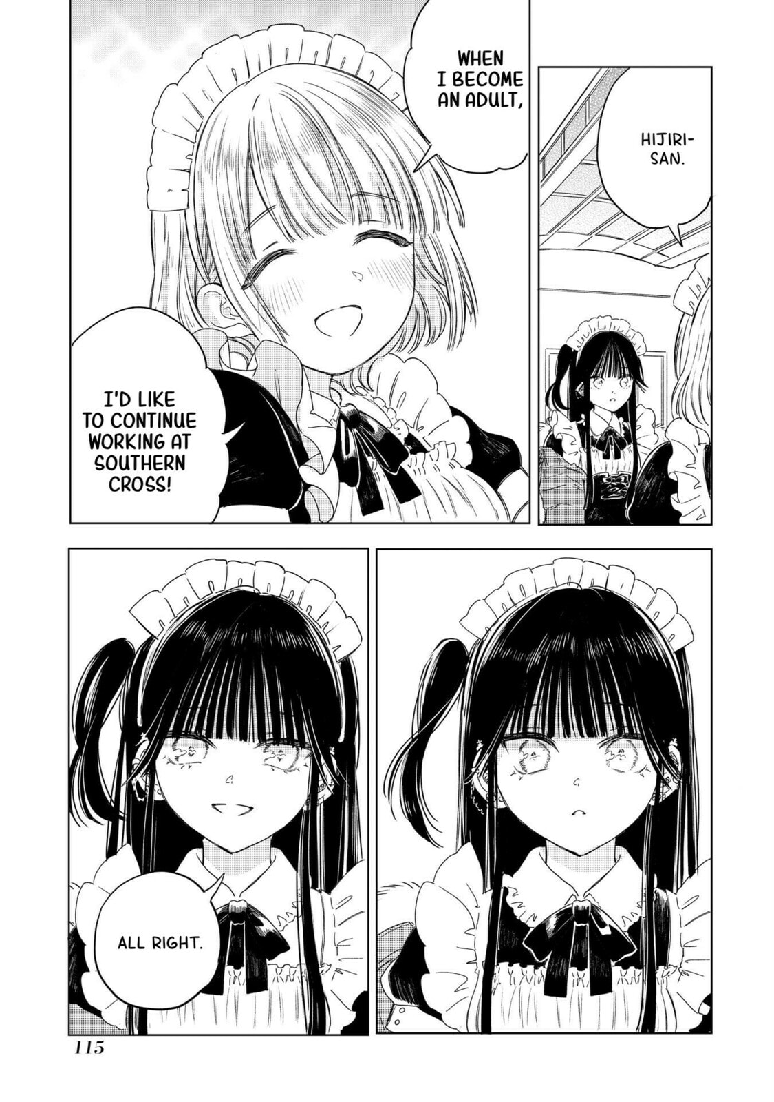 Akogare no Maid-san wa Tabaco ga Niau Chapter 4 page 21 - 