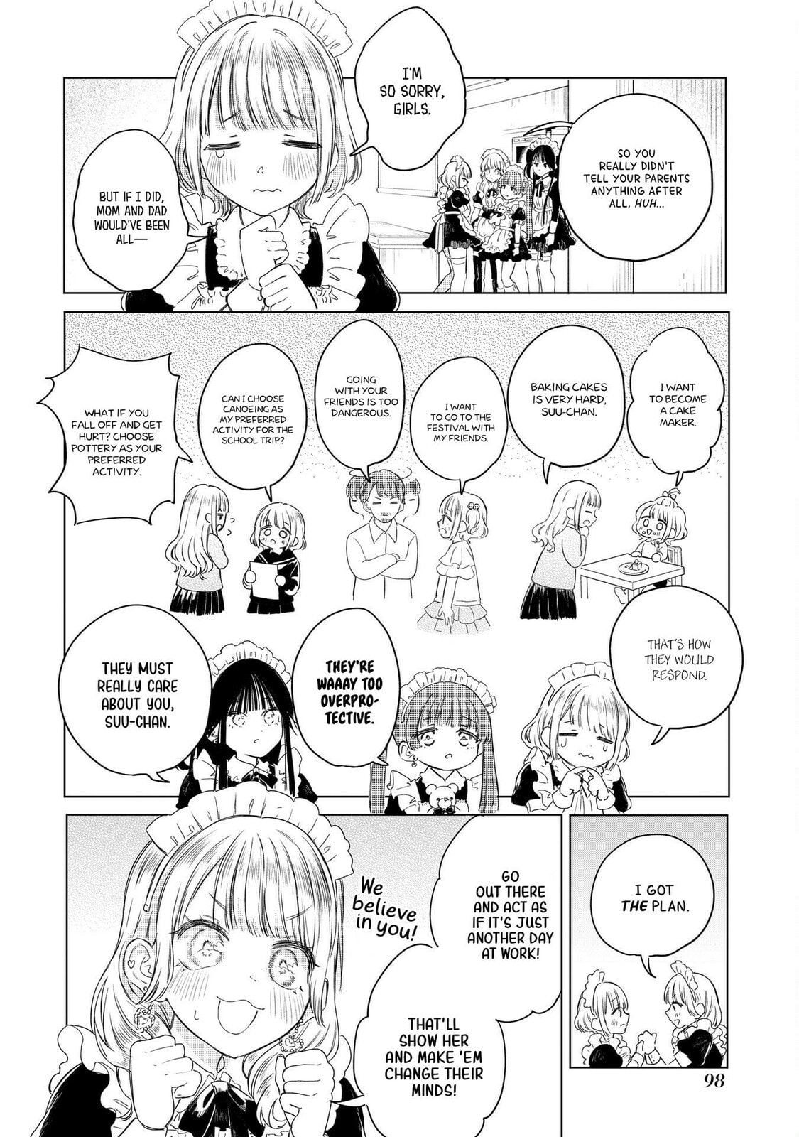 Akogare no Maid-san wa Tabaco ga Niau Chapter 4 page 5 - 
