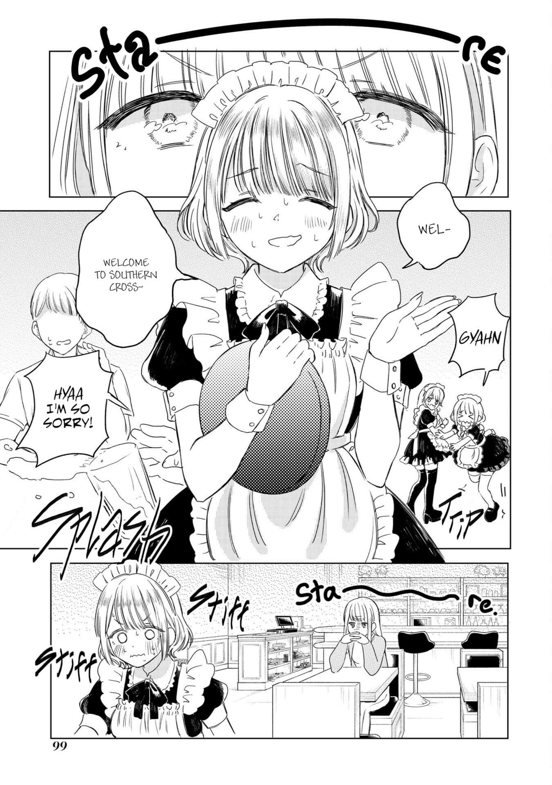 Akogare no Maid-san wa Tabaco ga Niau Chapter 4 page 6 - 