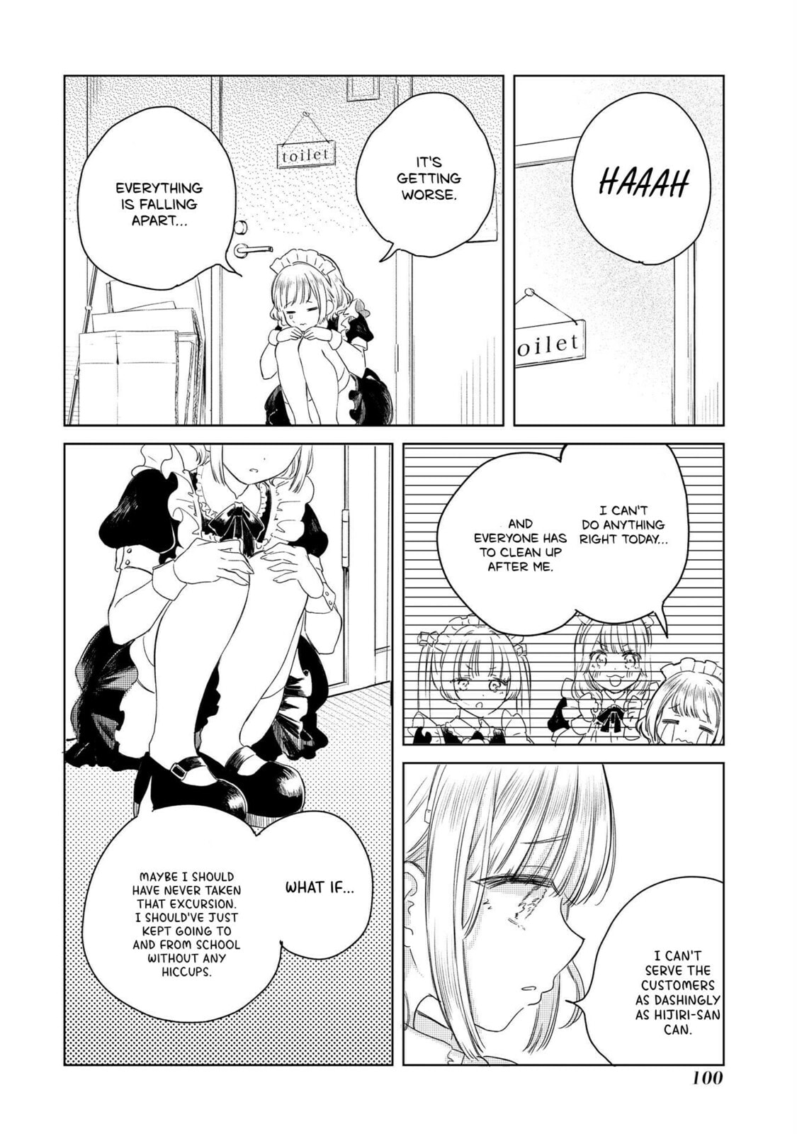 Akogare no Maid-san wa Tabaco ga Niau Chapter 4 page 7 - 