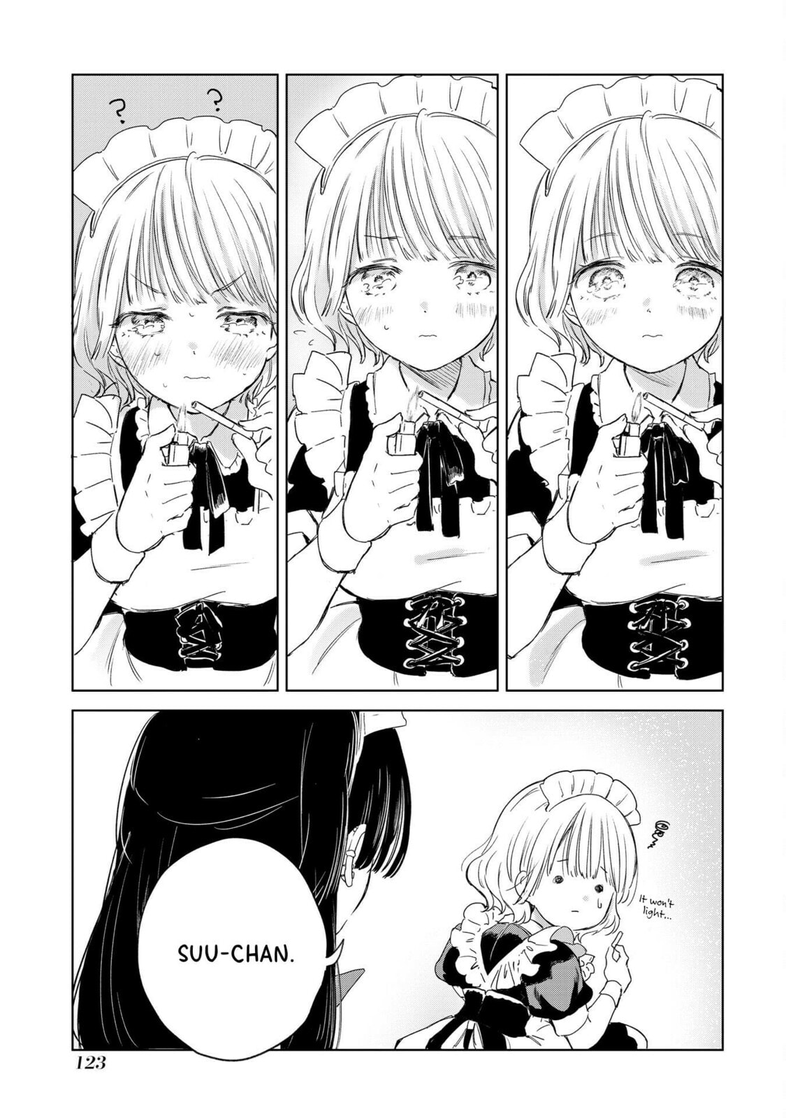 Akogare no Maid-san wa Tabaco ga Niau Chapter 5 page 6 - 