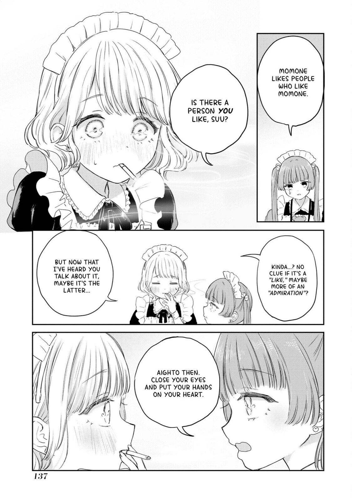 Akogare no Maid-san wa Tabaco ga Niau Chapter 6 page 4 - 