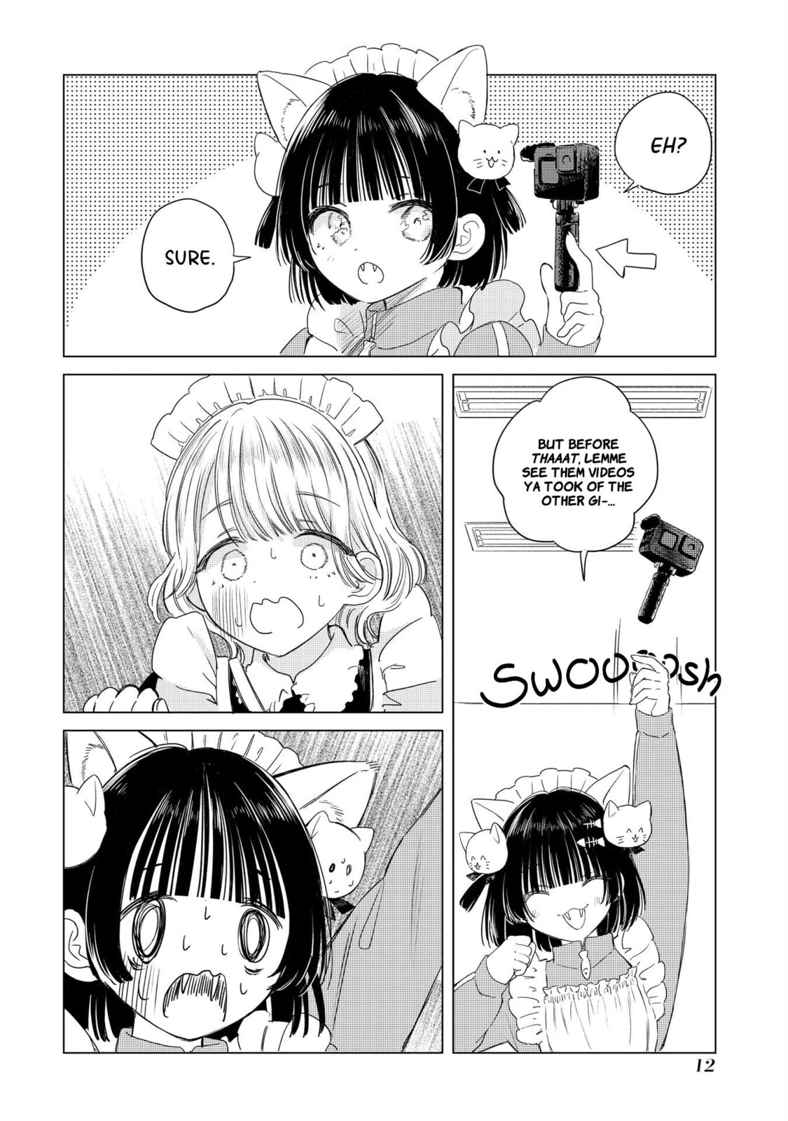 Akogare no Maid-san wa Tabaco ga Niau Chapter 7 page 12 - 
