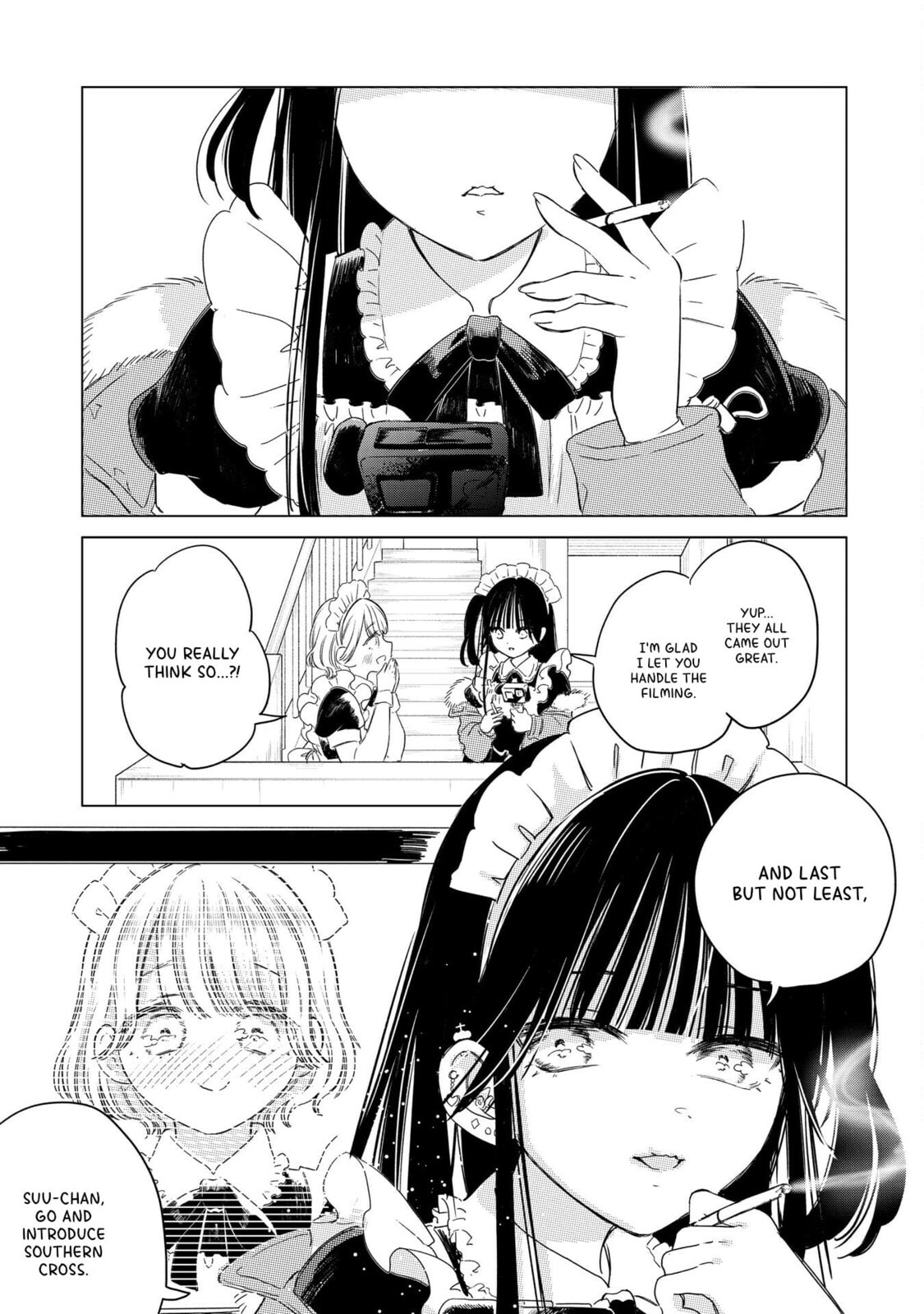 Akogare no Maid-san wa Tabaco ga Niau Chapter 7 page 16 - 
