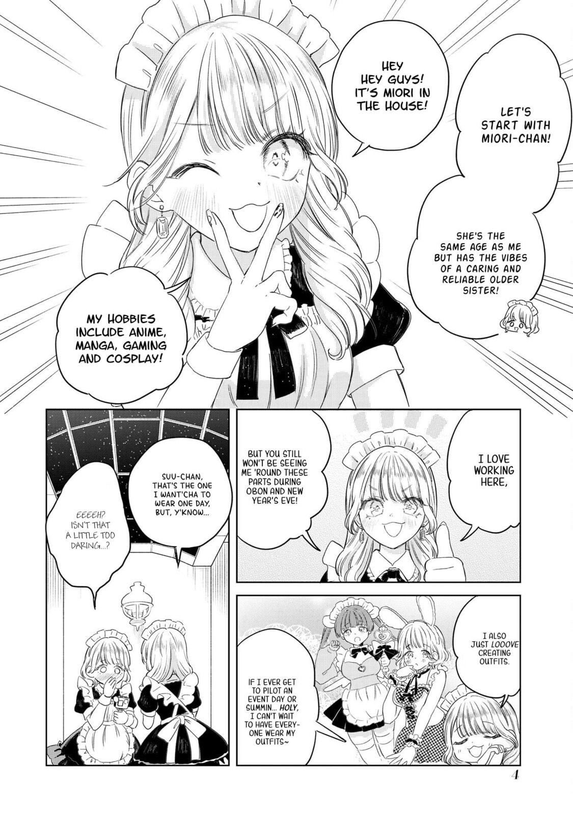 Akogare no Maid-san wa Tabaco ga Niau Chapter 7 page 4 - 