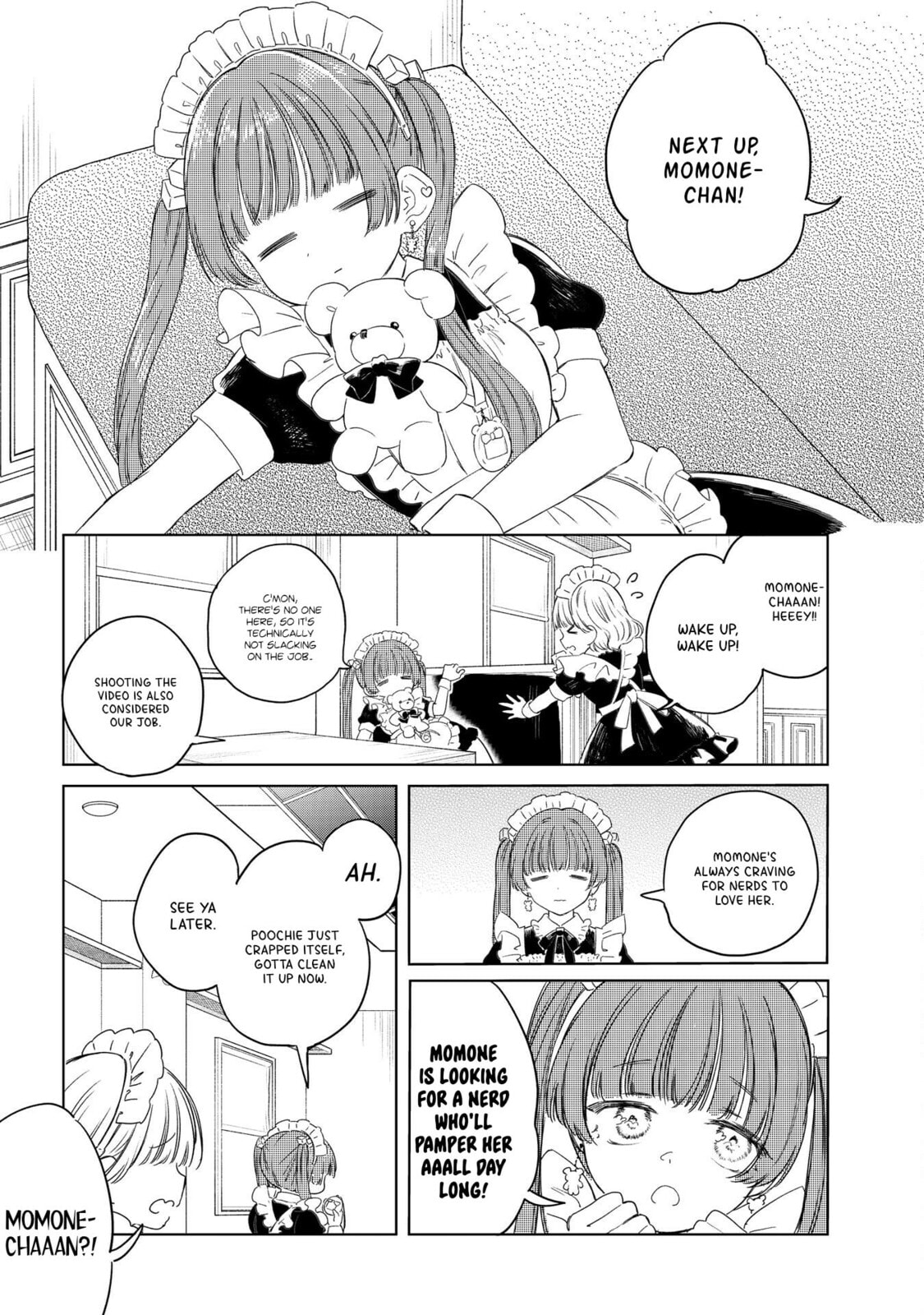 Akogare no Maid-san wa Tabaco ga Niau Chapter 7 page 5 - 