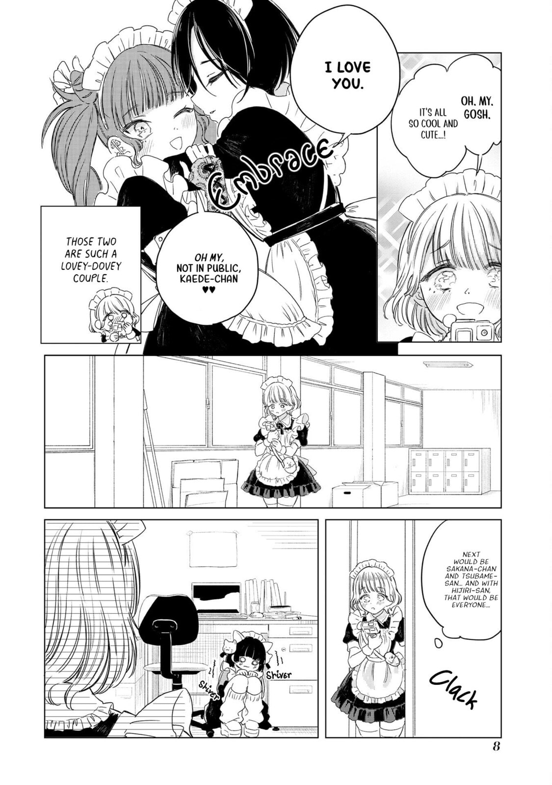 Akogare no Maid-san wa Tabaco ga Niau Chapter 7 page 8 - 