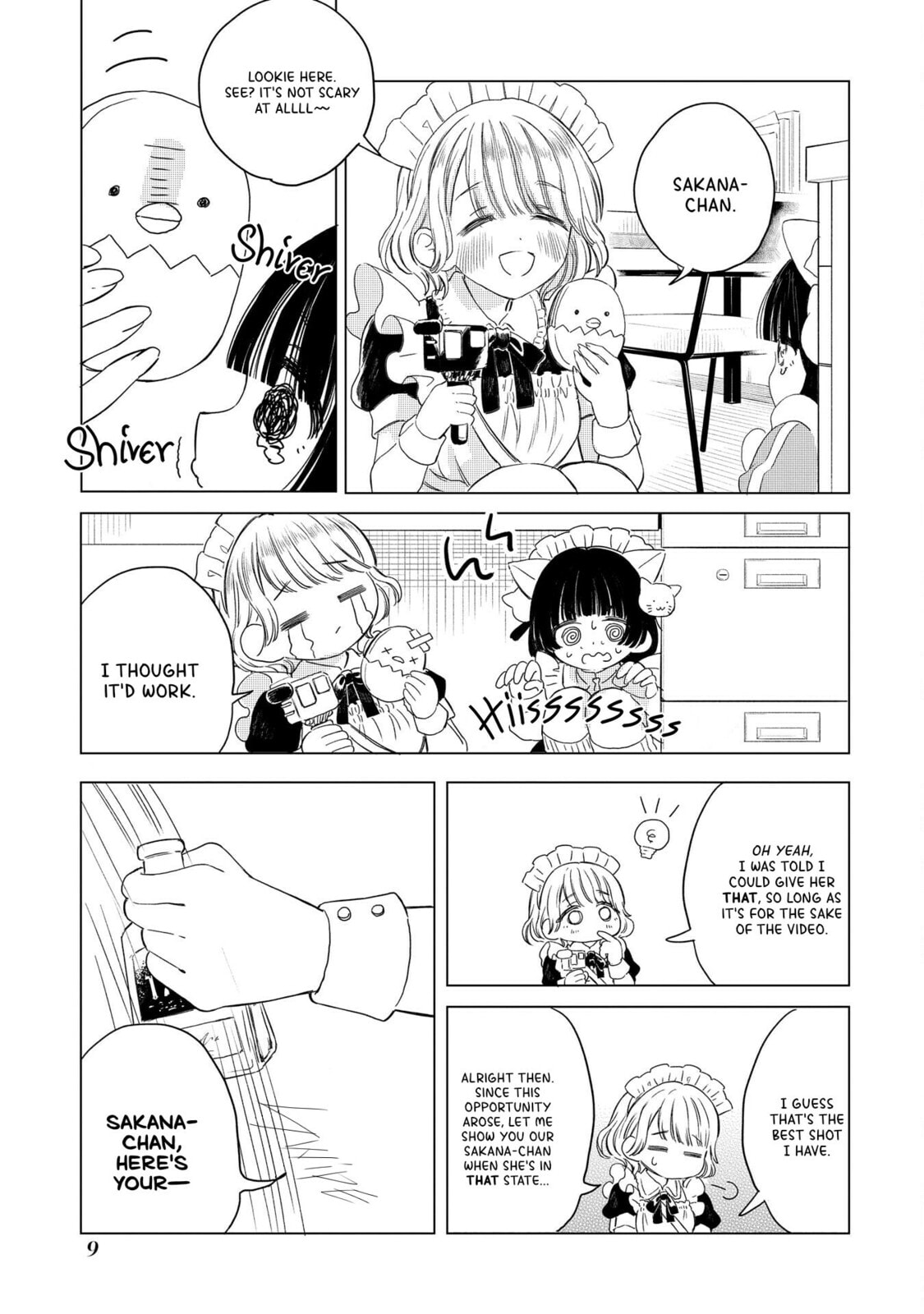Akogare no Maid-san wa Tabaco ga Niau Chapter 7 page 9 - 