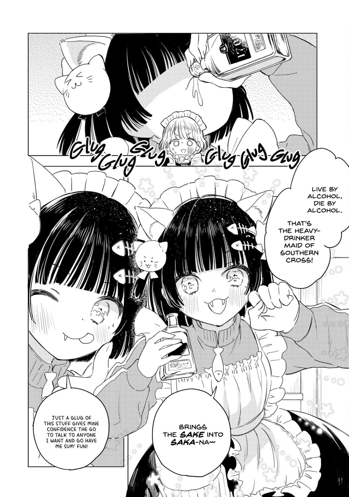 Akogare no Maid-san wa Tabaco ga Niau Chapter 7 page 10 - 