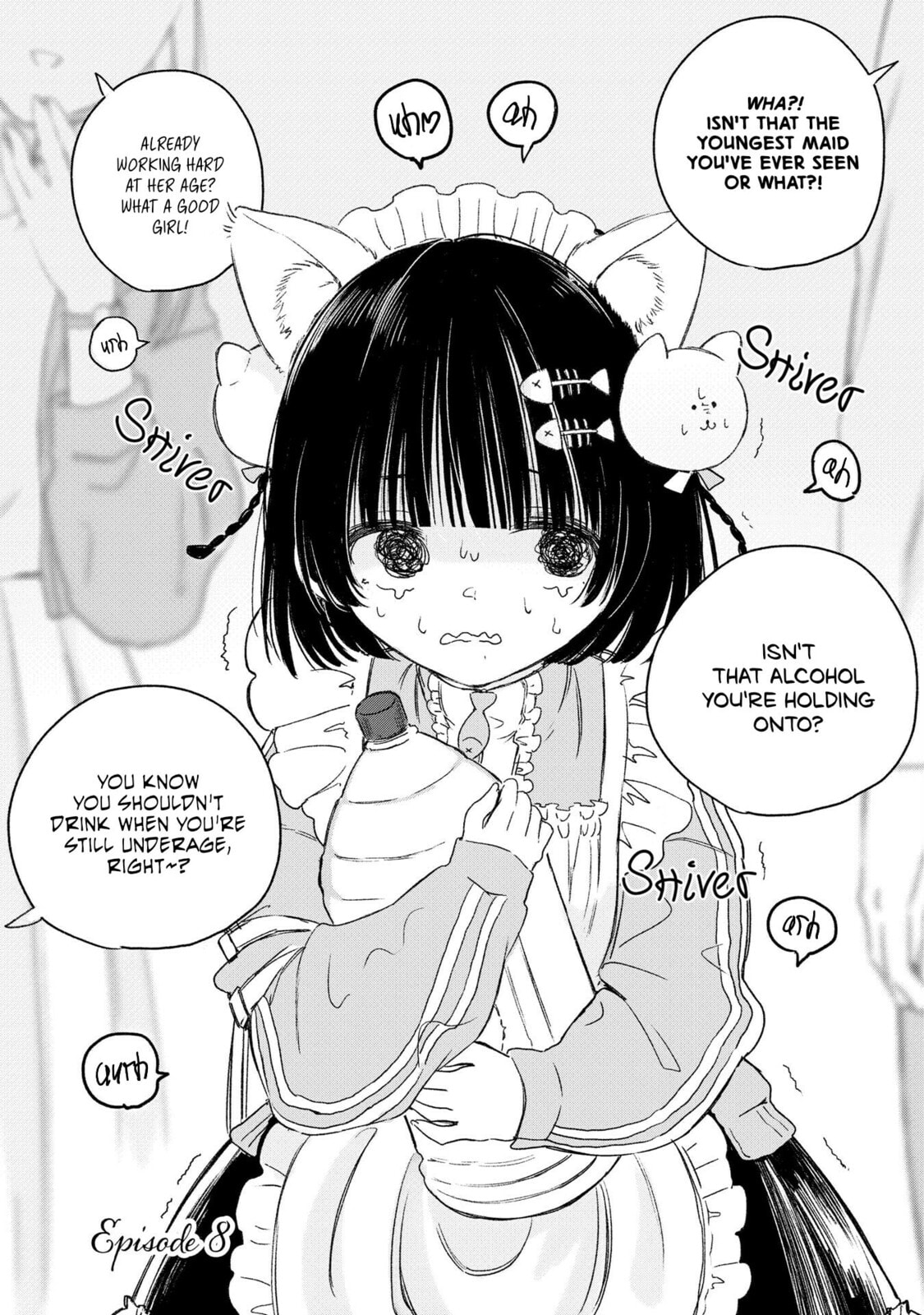 Akogare no Maid-san wa Tabaco ga Niau Chapter 8 page 2 - 