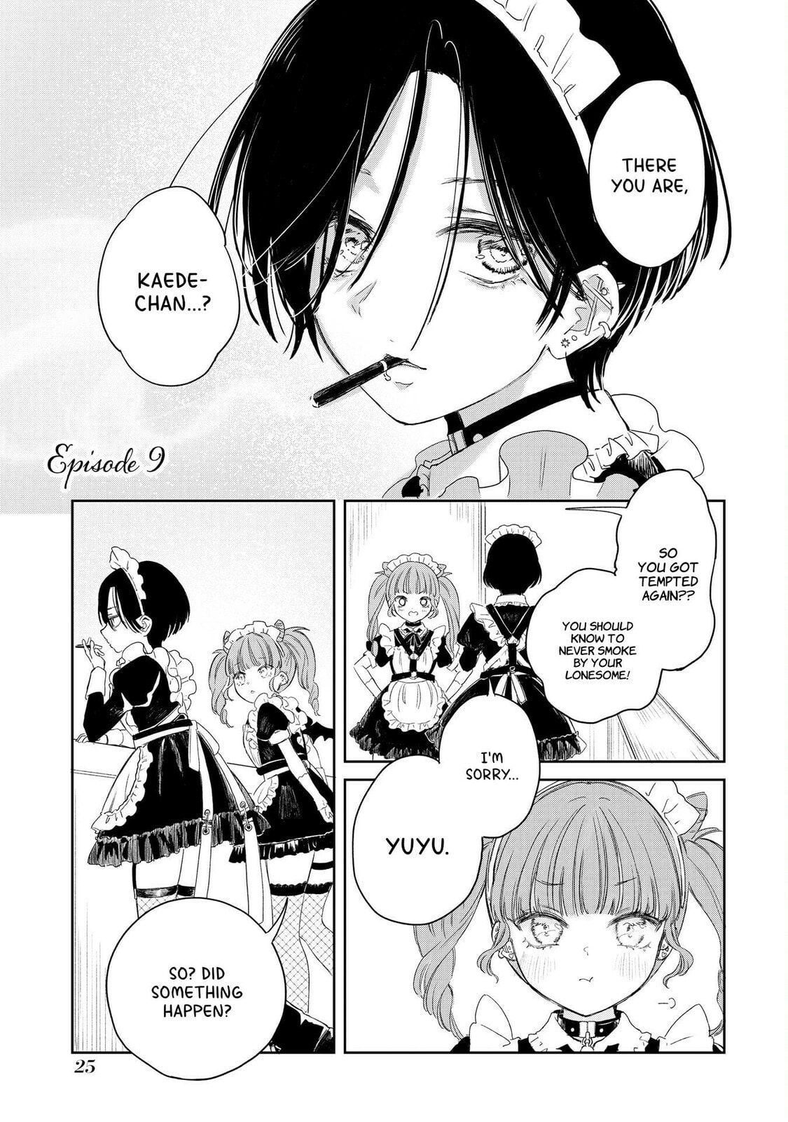 Akogare no Maid-san wa Tabaco ga Niau Chapter 9 page 2 - 