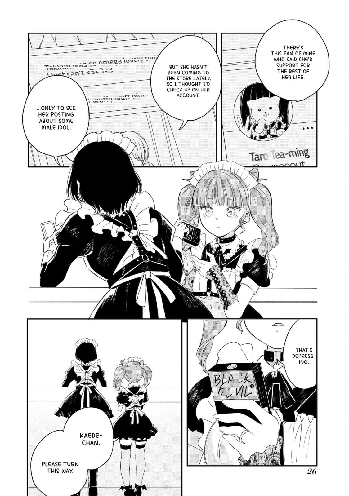 Akogare no Maid-san wa Tabaco ga Niau Chapter 9 page 3 - 