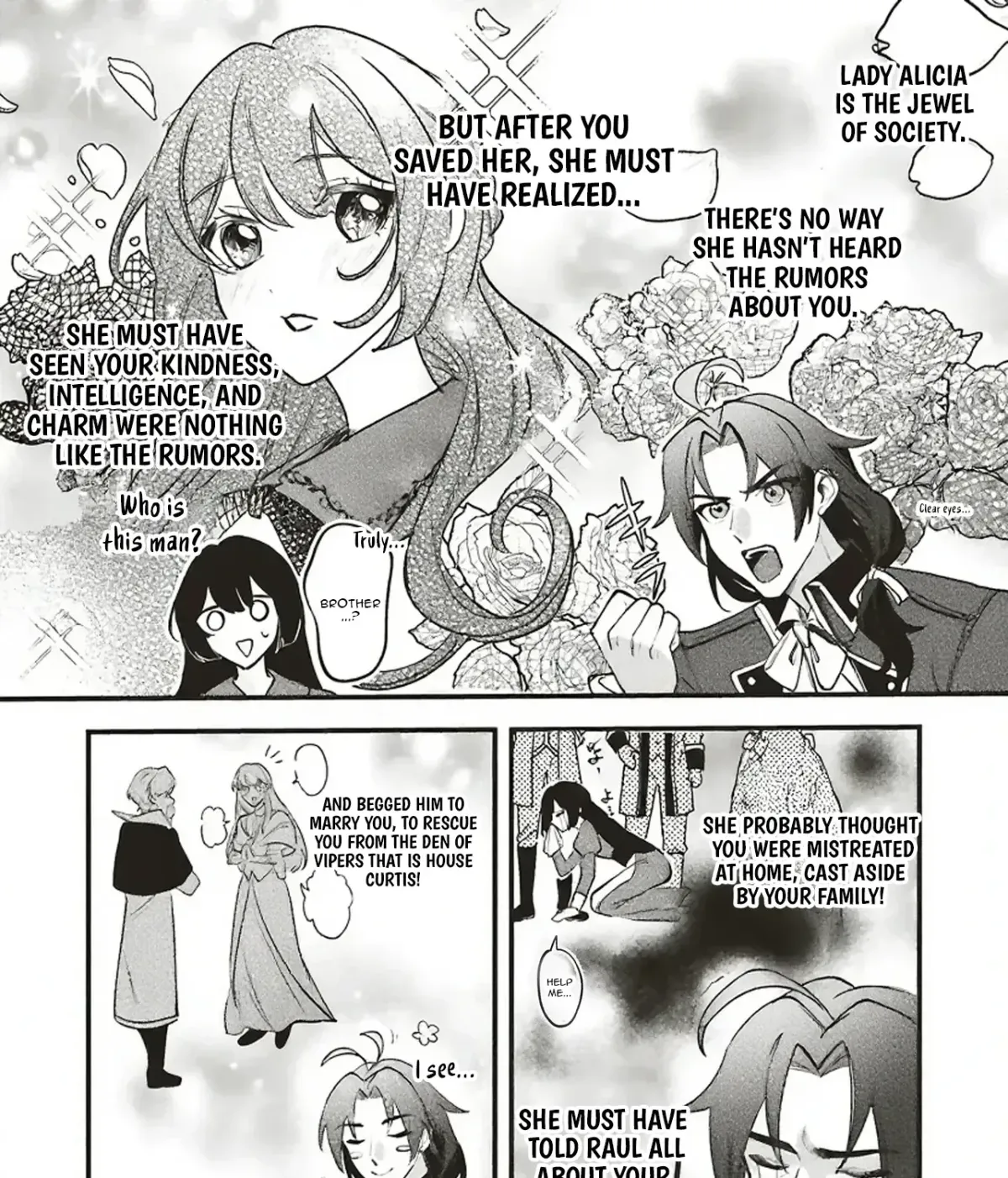 Akuhyou Reijou Nanoni, Bibou no Koushi ga Semattekuru Chapter 1.1 page 35 - 