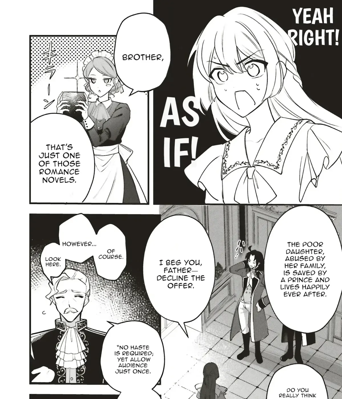 Akuhyou Reijou Nanoni, Bibou no Koushi ga Semattekuru Chapter 1.1 page 37 - 