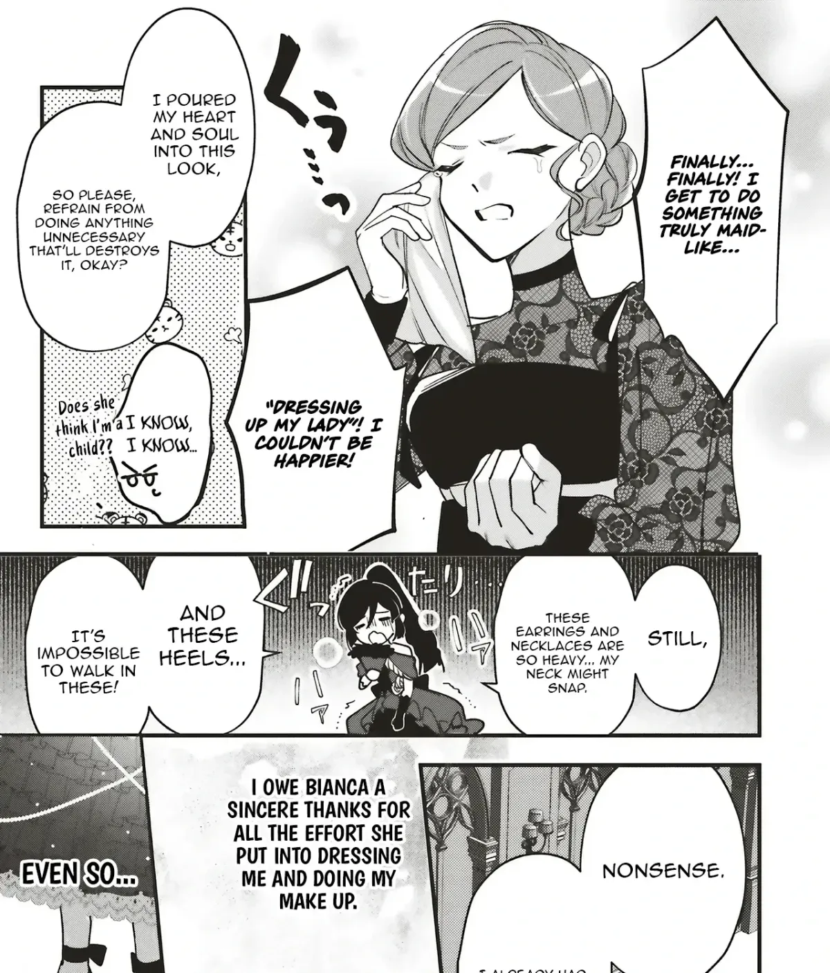 Akuhyou Reijou Nanoni, Bibou no Koushi ga Semattekuru Chapter 3.1 page 7 - 