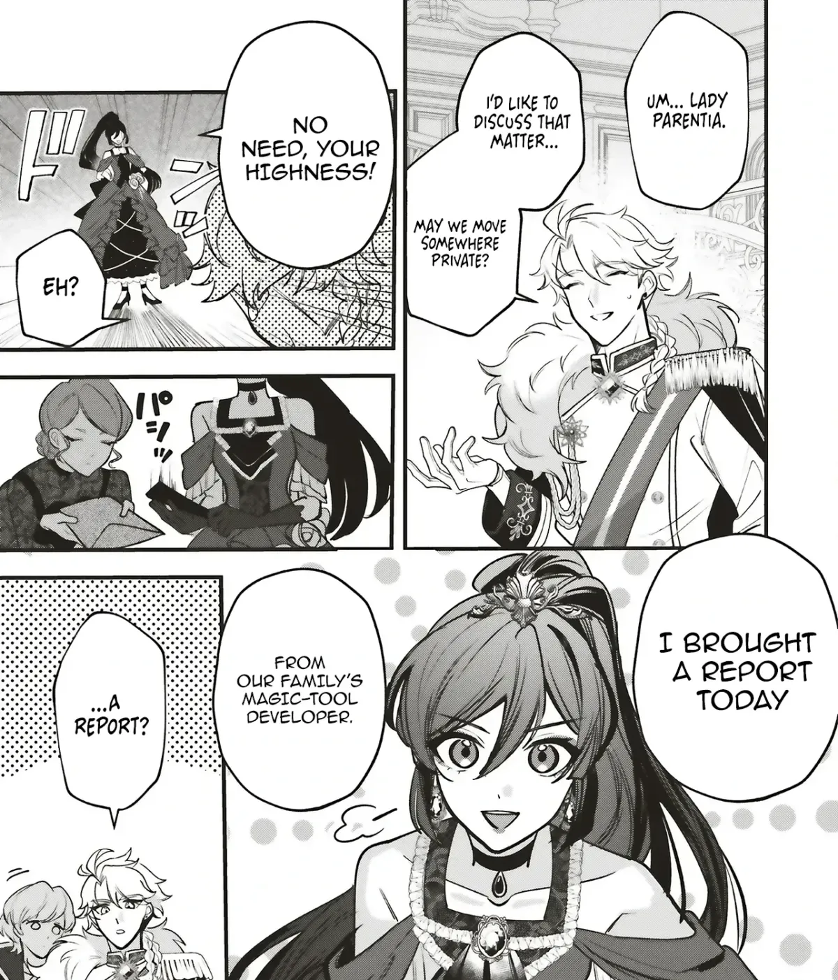 Akuhyou Reijou Nanoni, Bibou no Koushi ga Semattekuru Chapter 3.2 page 13 - 