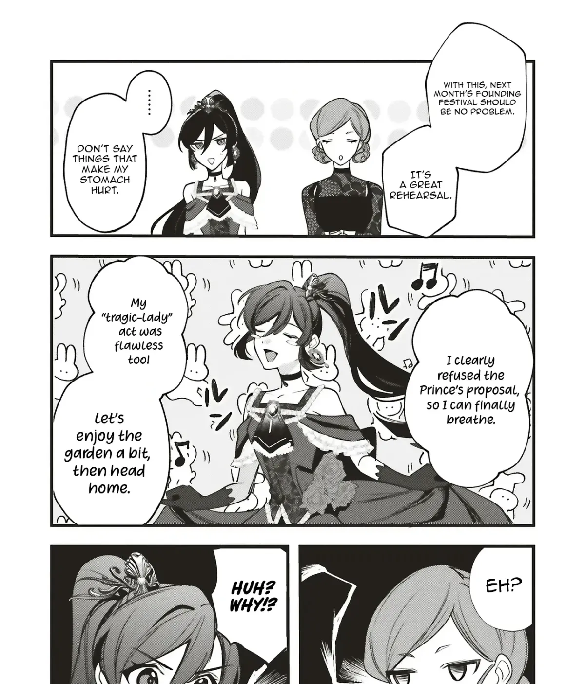 Akuhyou Reijou Nanoni, Bibou no Koushi ga Semattekuru Chapter 4.1 page 5 - 