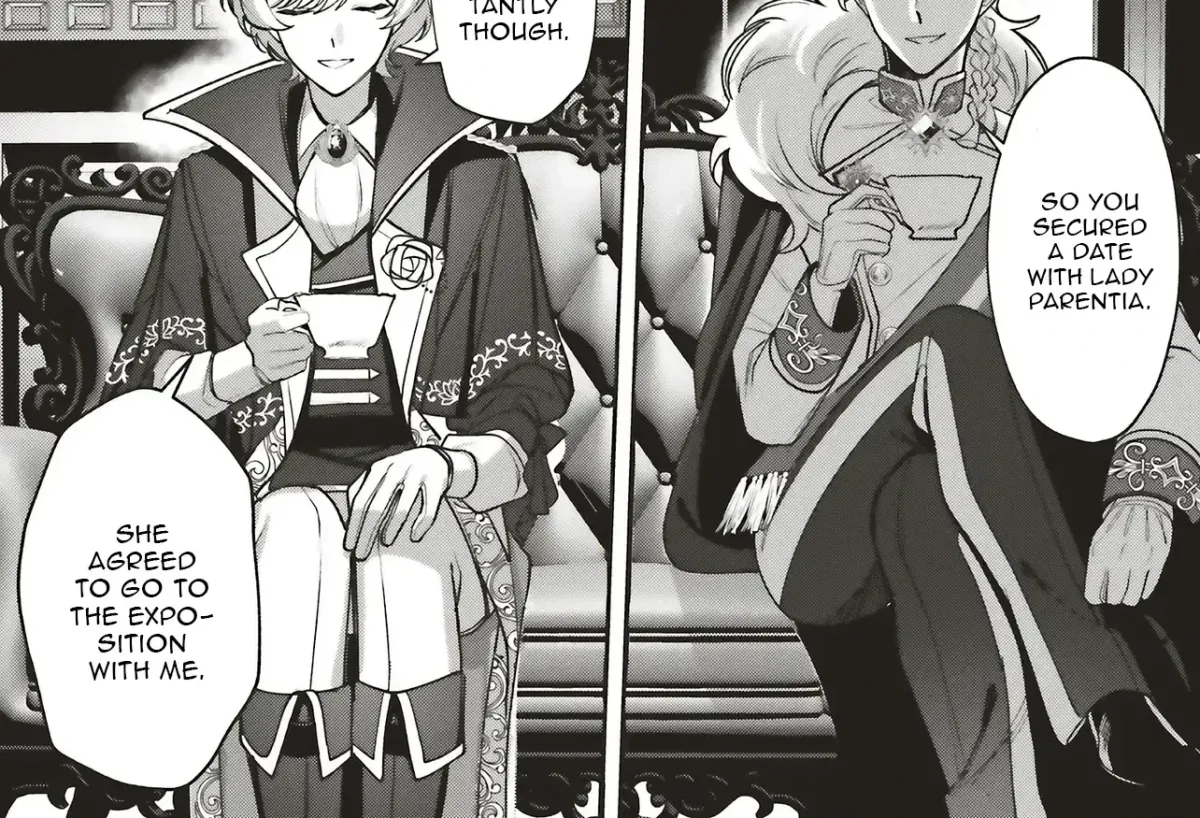 Akuhyou Reijou Nanoni, Bibou no Koushi ga Semattekuru Chapter 4.3 page 2 - 