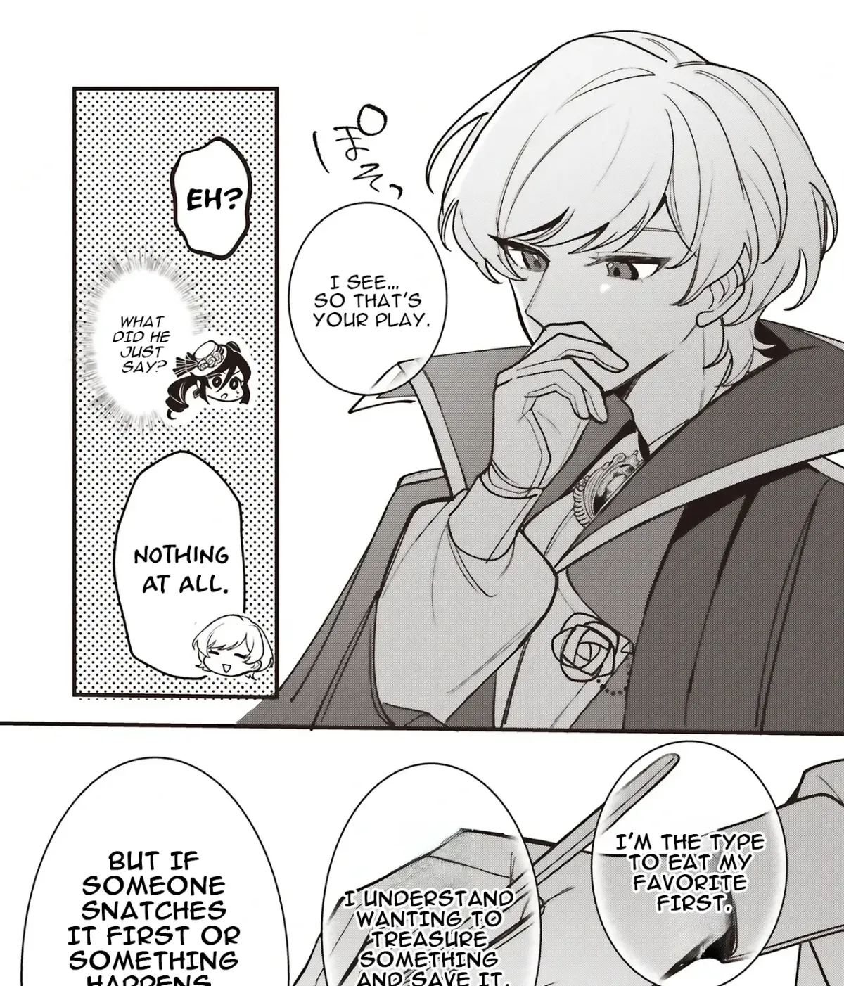 Akuhyou Reijou Nanoni, Bibou no Koushi ga Semattekuru Chapter 5.1 page 35 - 