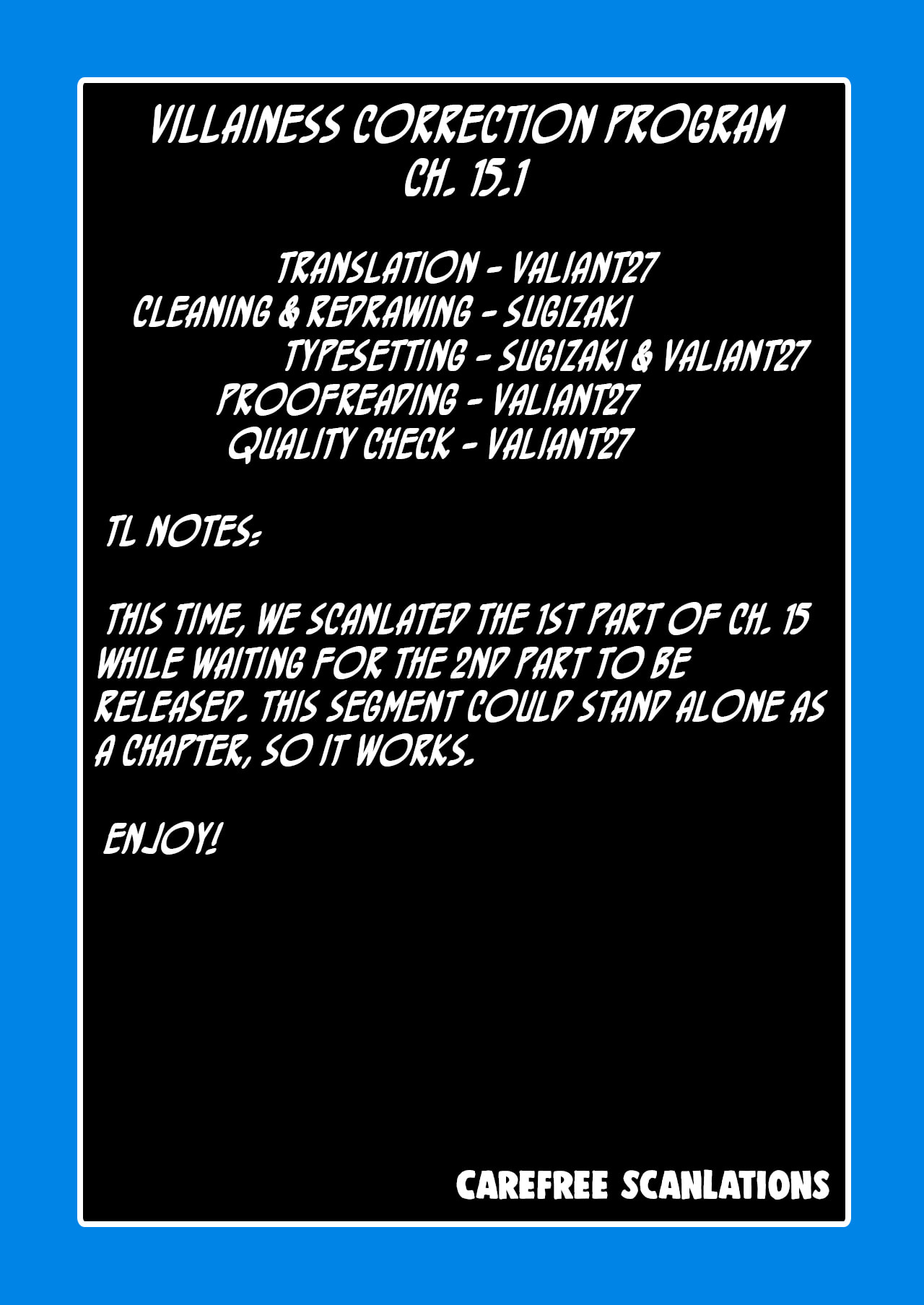 Akujo Kyosei Keikaku Chapter 15.1 page 19 - 