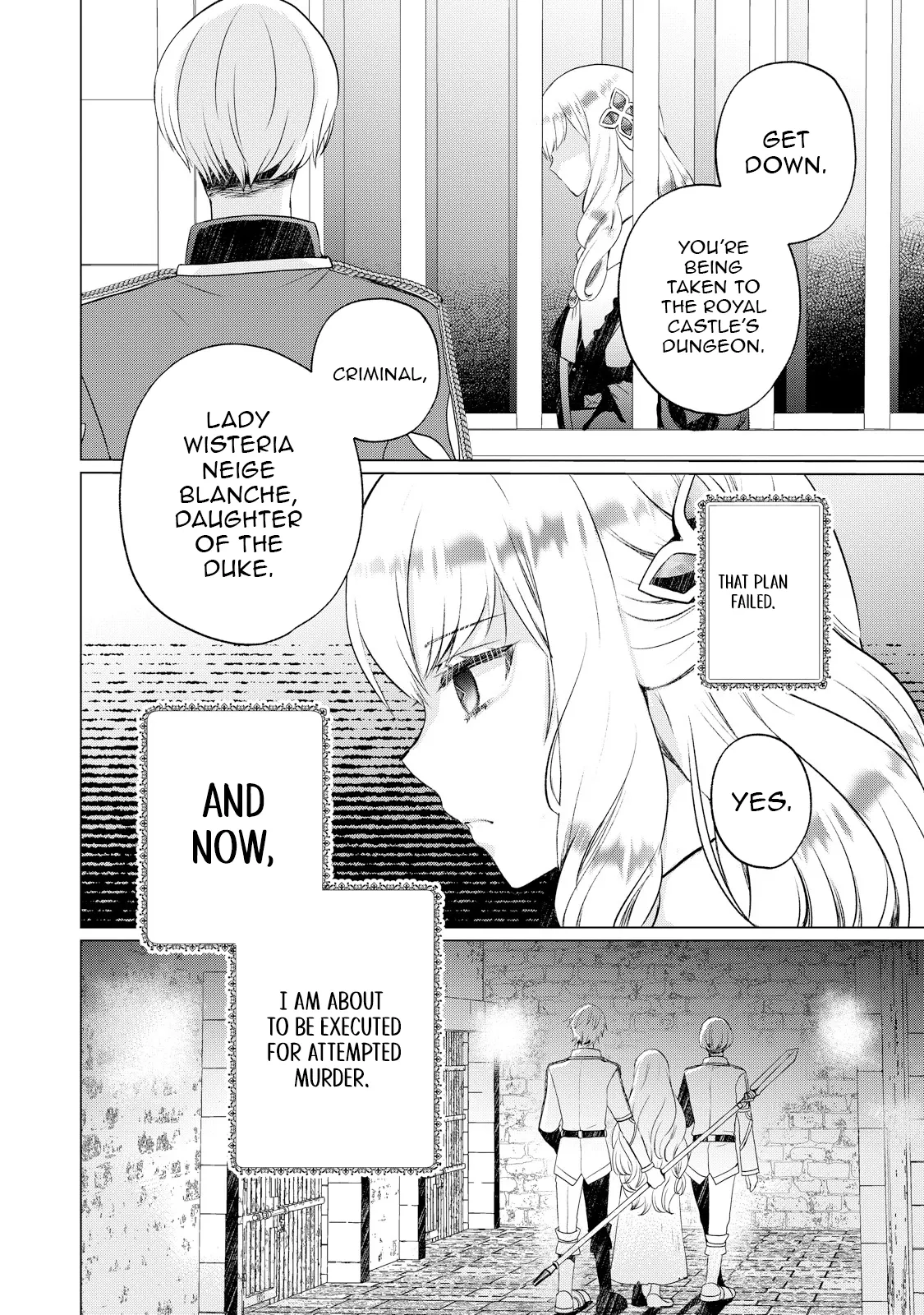 Akujo no Watashi wo Shokei shita Kishi Danchou ni, Naze ka Dekiaisaretemasu Chapter 1 page 3 - 