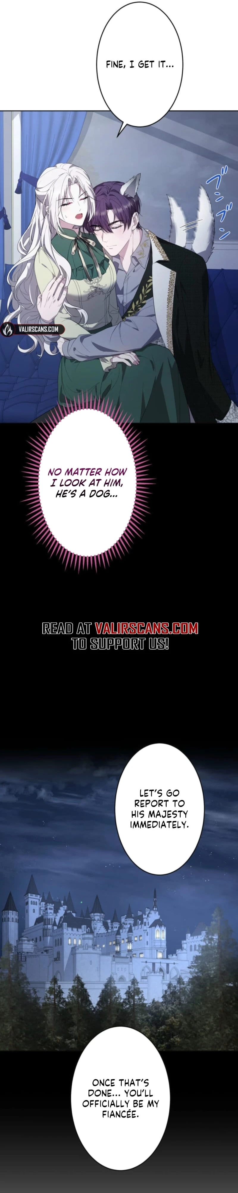 Akujo wa Chuuken Goei ni Kubiwa o Tsukerareru Chapter 13 page 39 - 