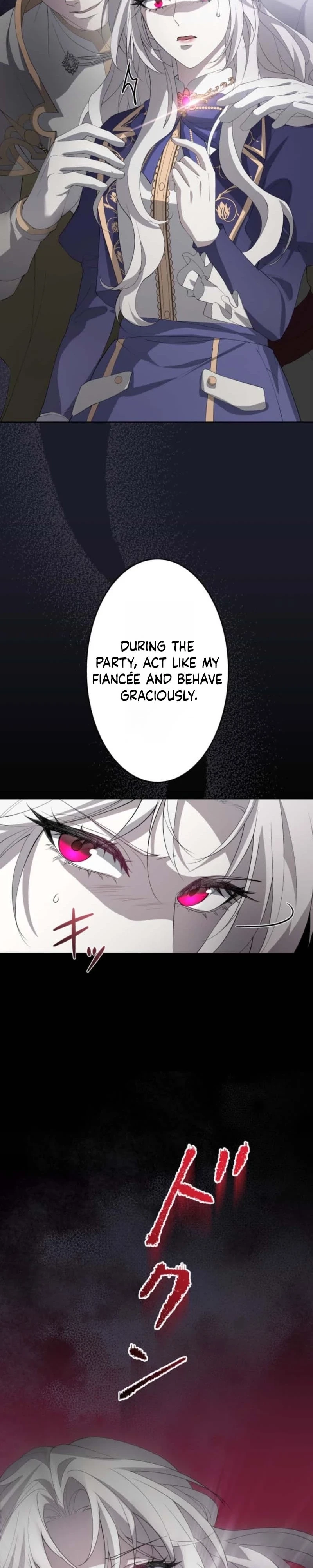 Akujo wa Chuuken Goei ni Kubiwa o Tsukerareru Chapter 16 page 3 - 