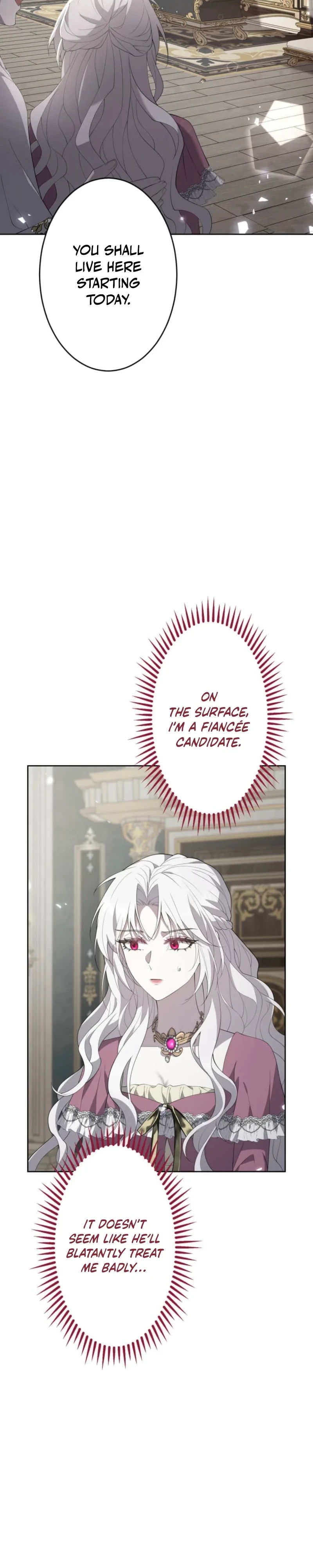 Akujo wa Chuuken Goei ni Kubiwa o Tsukerareru Chapter 17 page 2 - 