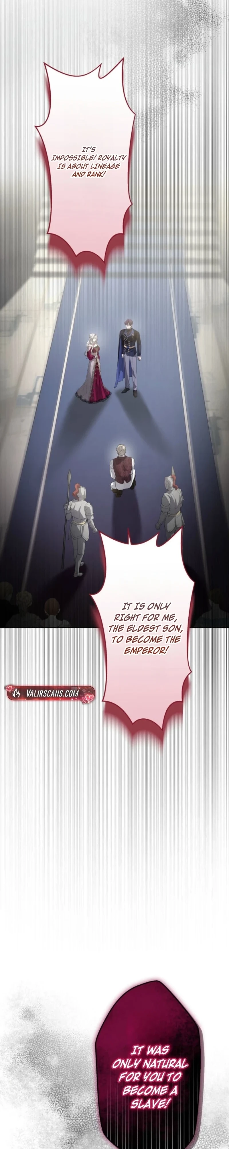 Akujo wa Chuuken Goei ni Kubiwa o Tsukerareru Chapter 18 page 34 - 