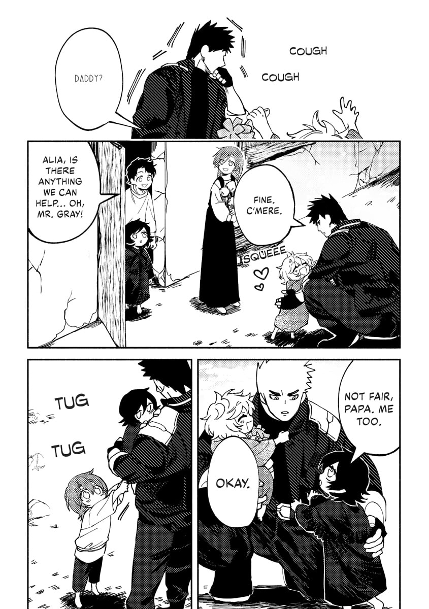 Akuninzura shita B-kyuu Boukensha - Shujinkou to Sono Osananajimi-tachi no Papa ni naru Chapter 0 page 101 - 