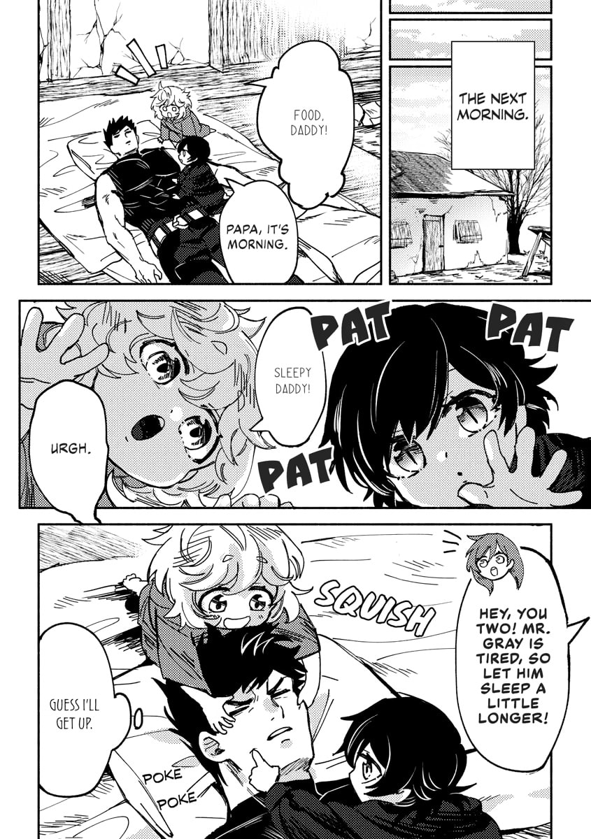 Akuninzura shita B-kyuu Boukensha - Shujinkou to Sono Osananajimi-tachi no Papa ni naru Chapter 0 page 112 - 