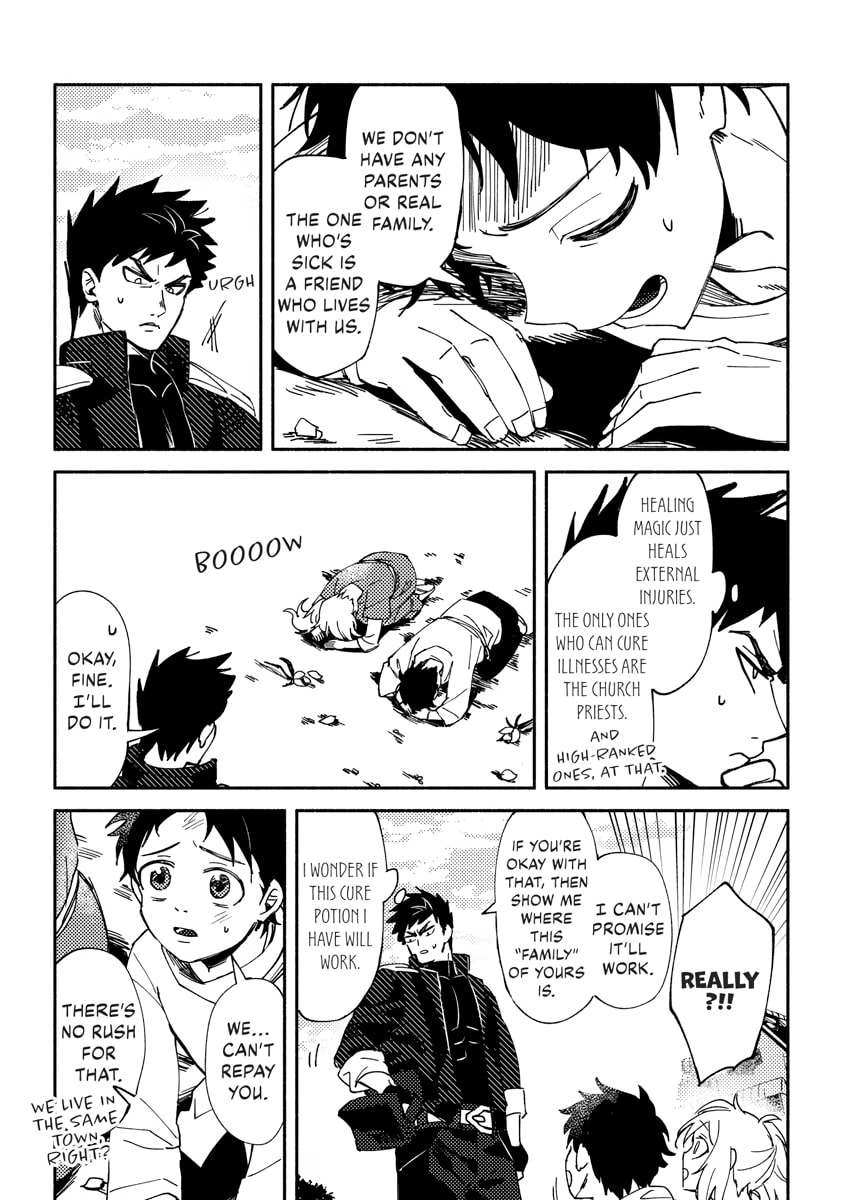Akuninzura shita B-kyuu Boukensha - Shujinkou to Sono Osananajimi-tachi no Papa ni naru Chapter 0 page 14 - 
