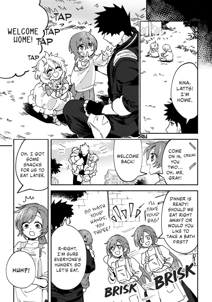 Akuninzura shita B-kyuu Boukensha - Shujinkou to Sono Osananajimi-tachi no Papa ni naru Chapter 0 page 133 - 