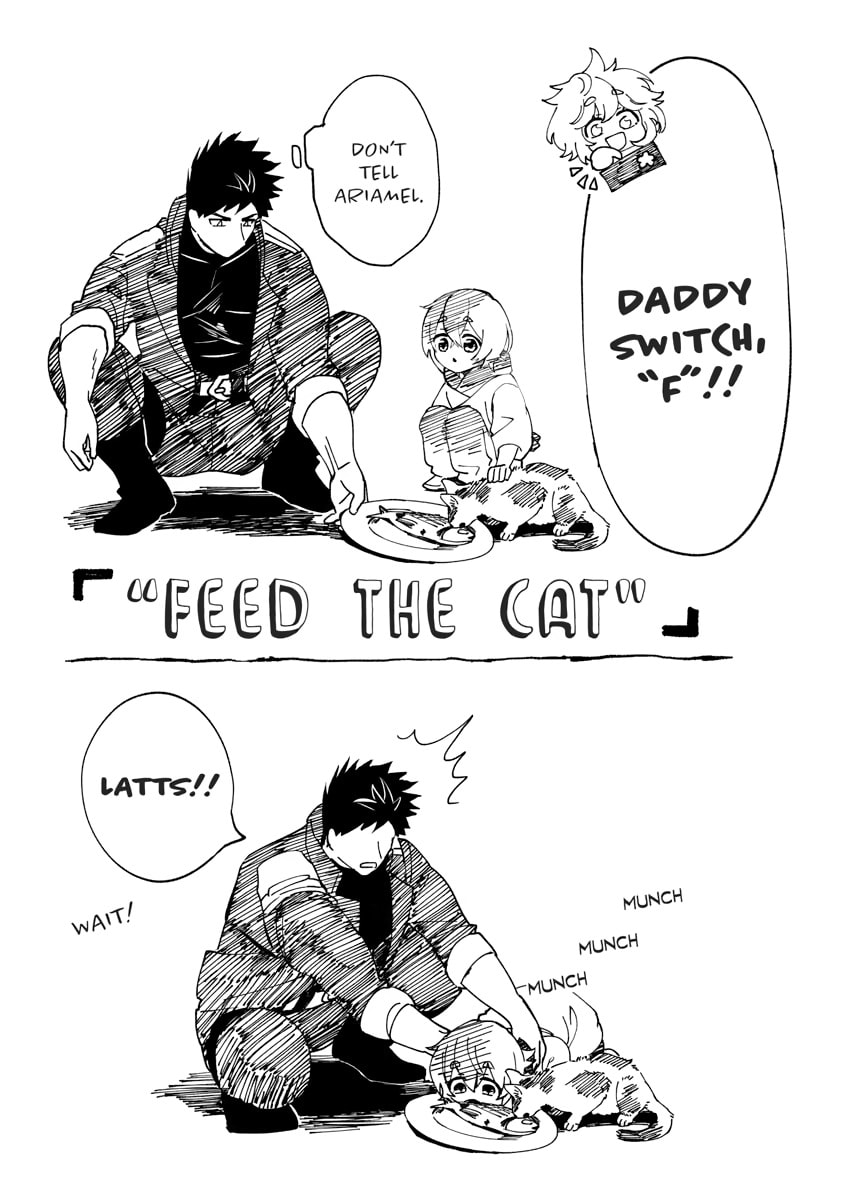 Akuninzura shita B-kyuu Boukensha - Shujinkou to Sono Osananajimi-tachi no Papa ni naru Chapter 0 page 147 - 