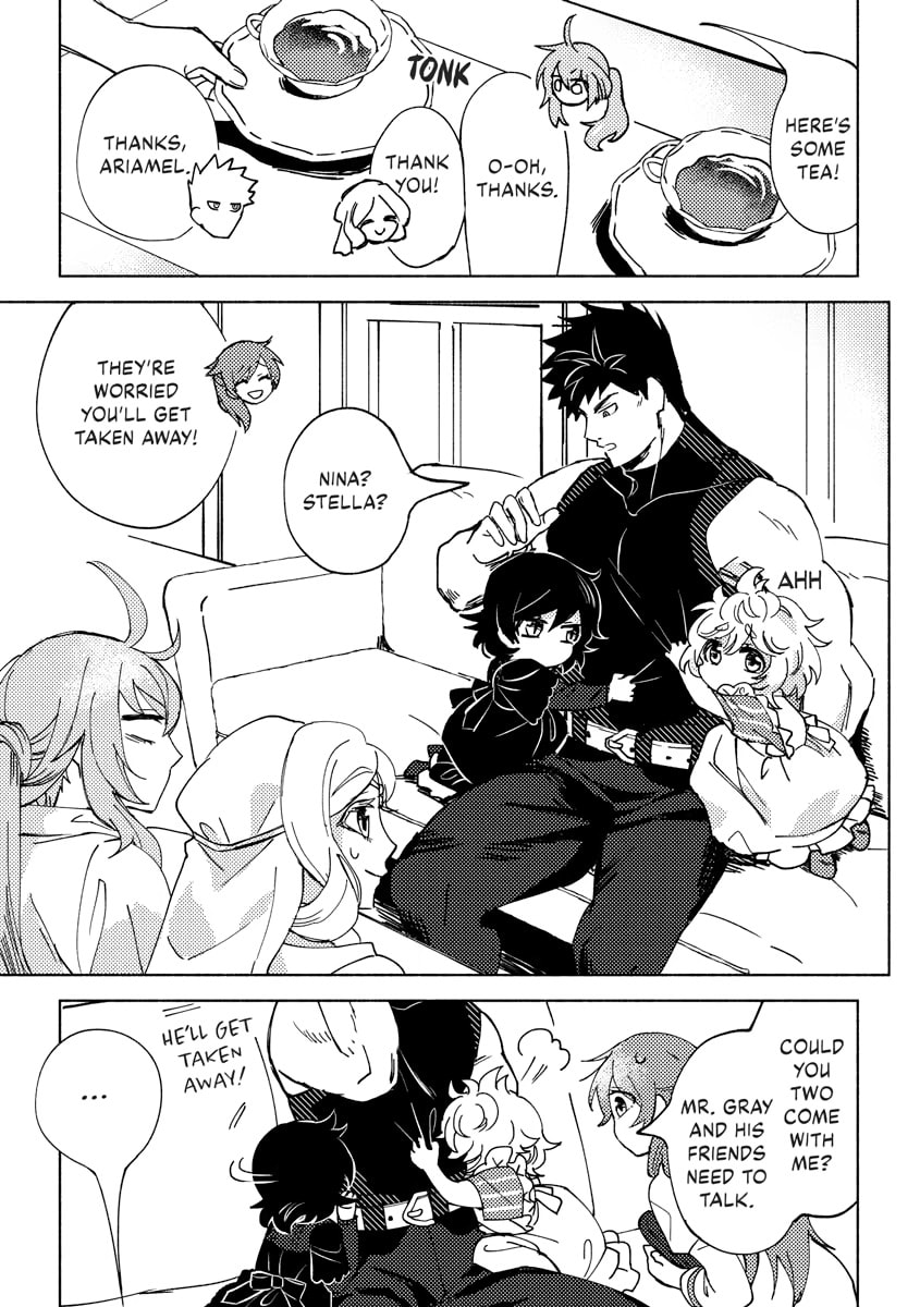 Akuninzura shita B-kyuu Boukensha - Shujinkou to Sono Osananajimi-tachi no Papa ni naru Chapter 0 page 151 - 