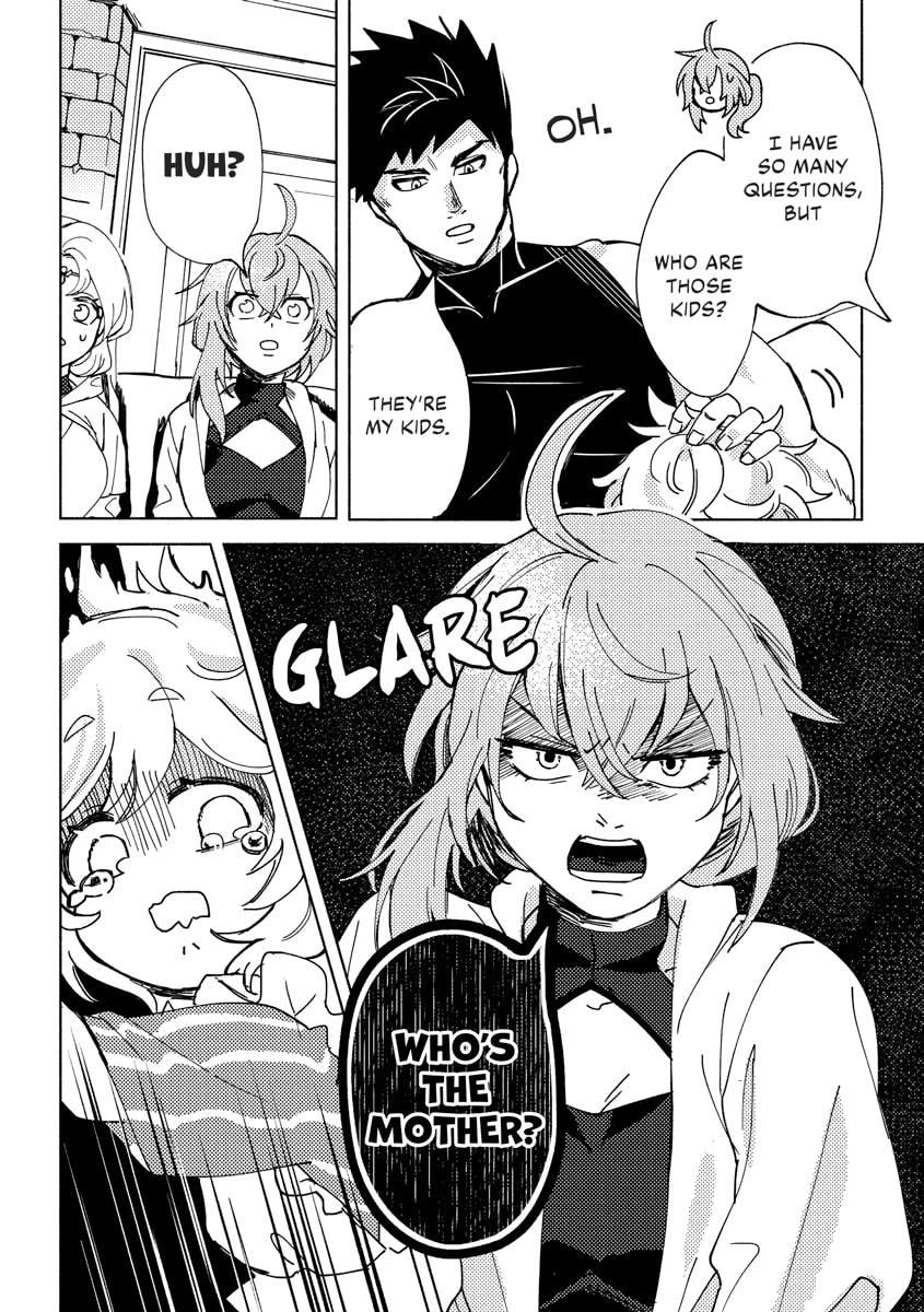 Akuninzura shita B-kyuu Boukensha - Shujinkou to Sono Osananajimi-tachi no Papa ni naru Chapter 0 page 152 - 