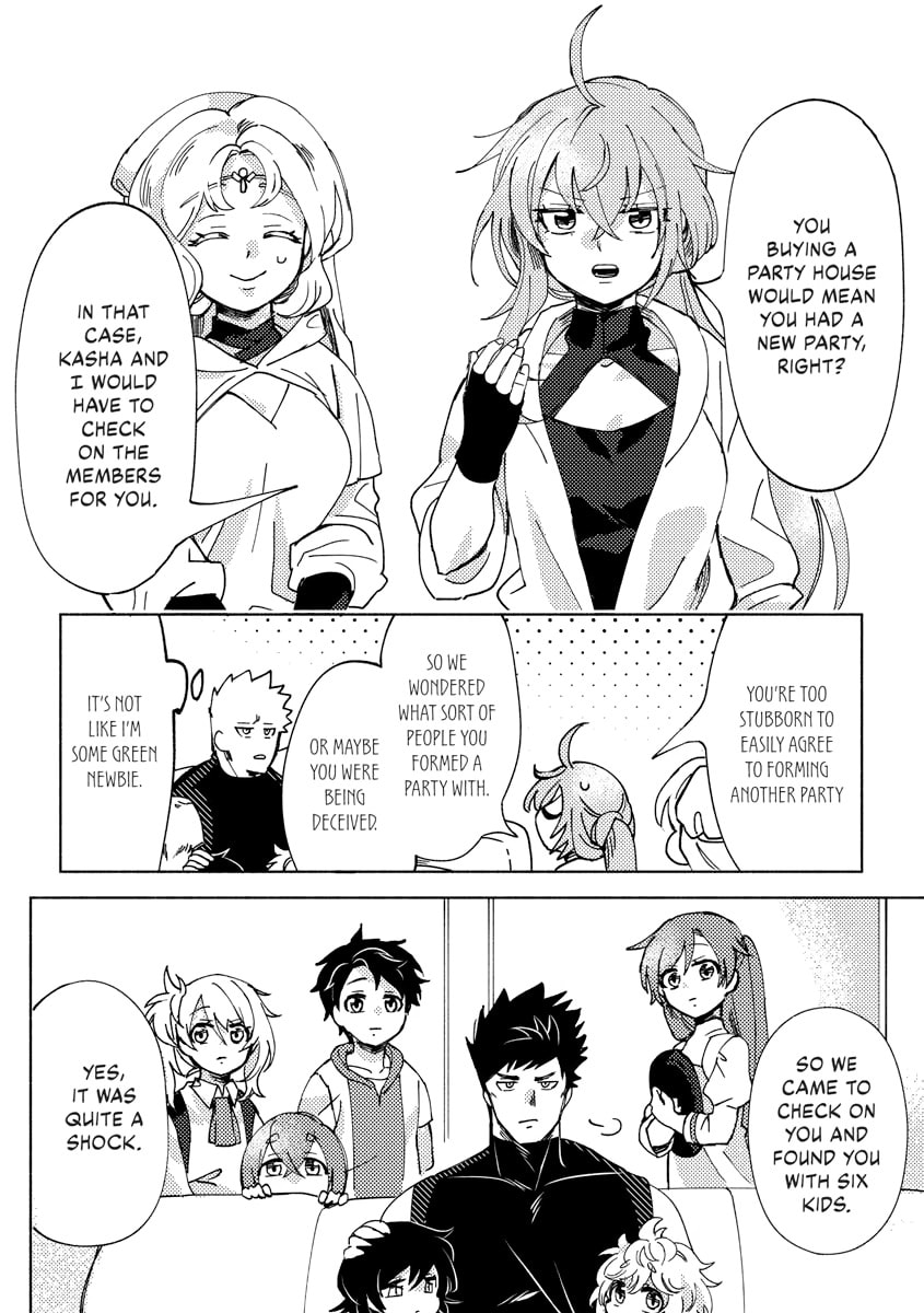 Akuninzura shita B-kyuu Boukensha - Shujinkou to Sono Osananajimi-tachi no Papa ni naru Chapter 0 page 156 - 
