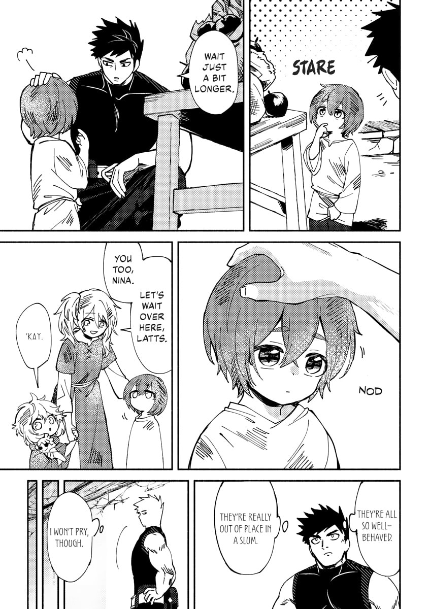 Akuninzura shita B-kyuu Boukensha - Shujinkou to Sono Osananajimi-tachi no Papa ni naru Chapter 0 page 36 - 